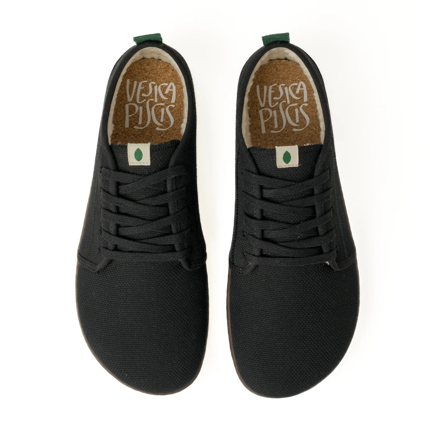 Black Vegan Winter Barefoot Sneakers CHA012 - Image 3