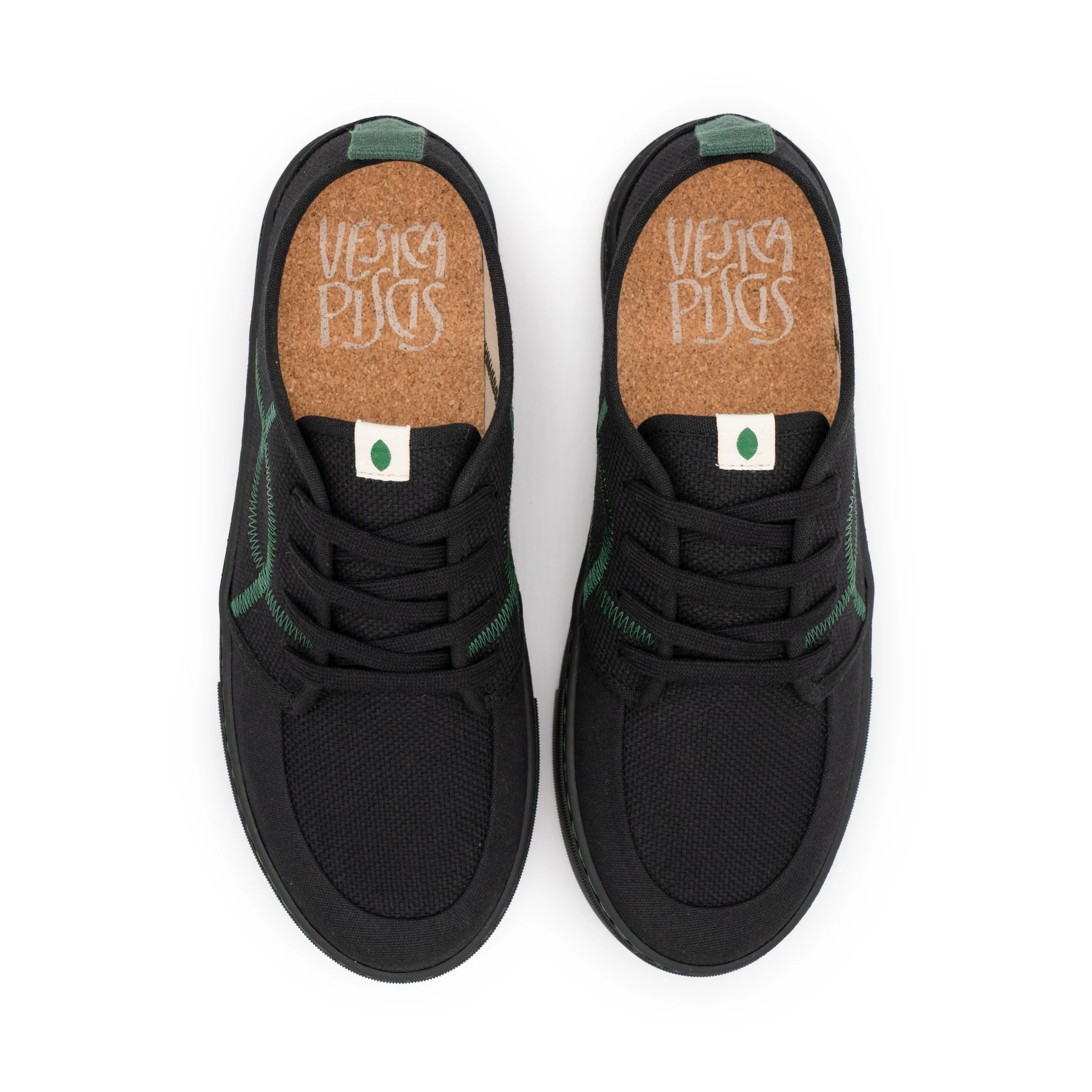 Vegan sneaker black TAG020 - Image 3