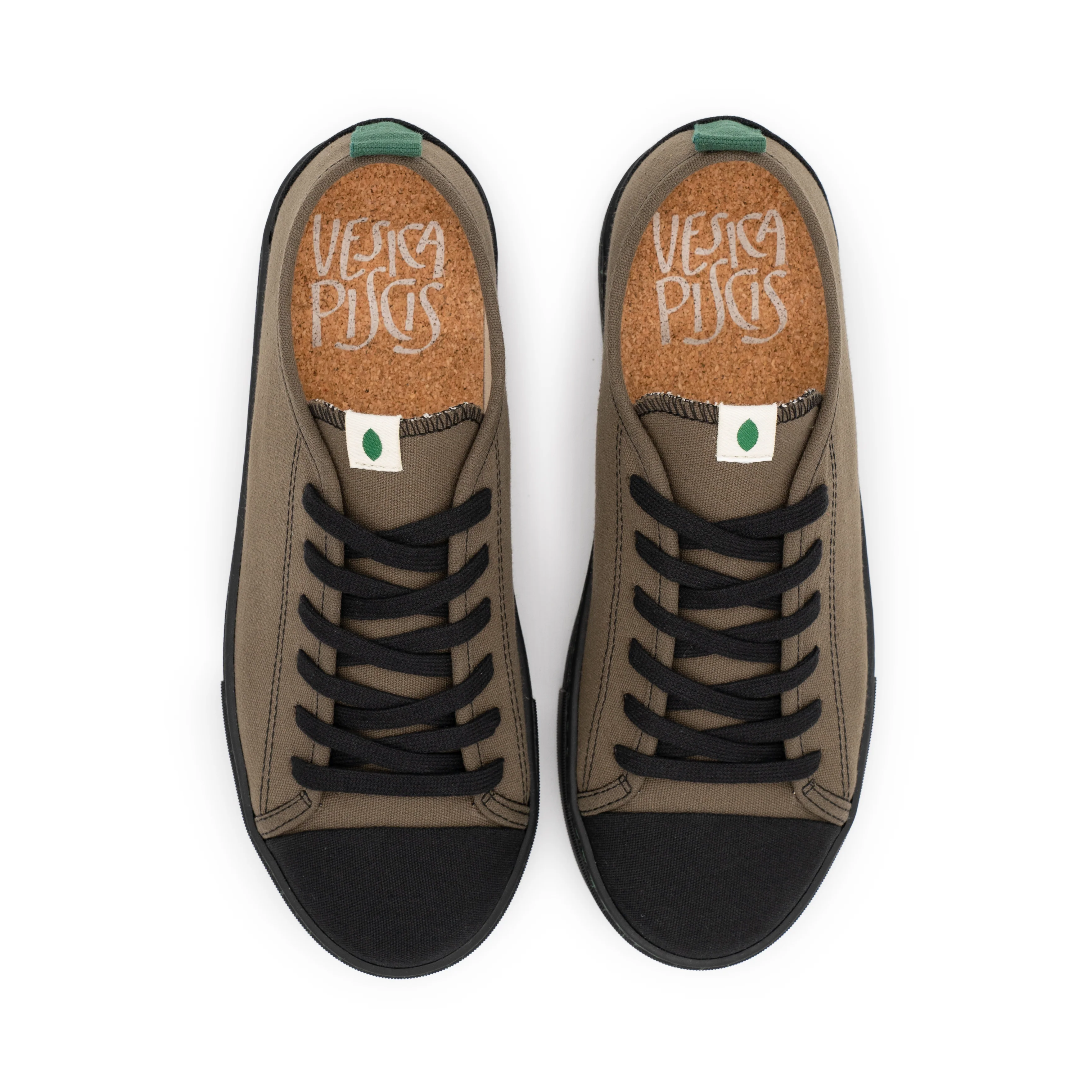 Vegan sneaker khaki MOB006 - Image 3
