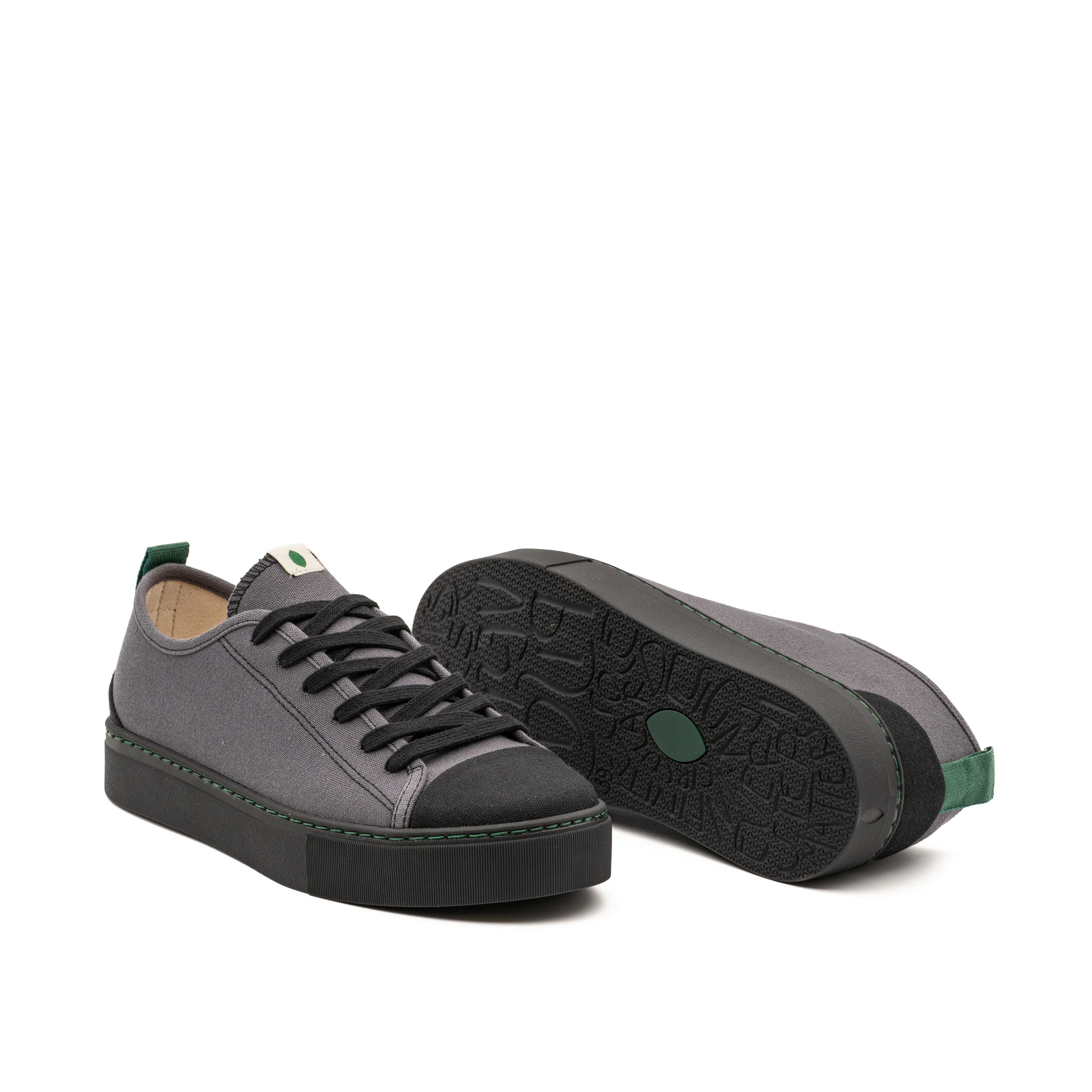 Vegan sneaker gray MOB005 - Image 2
