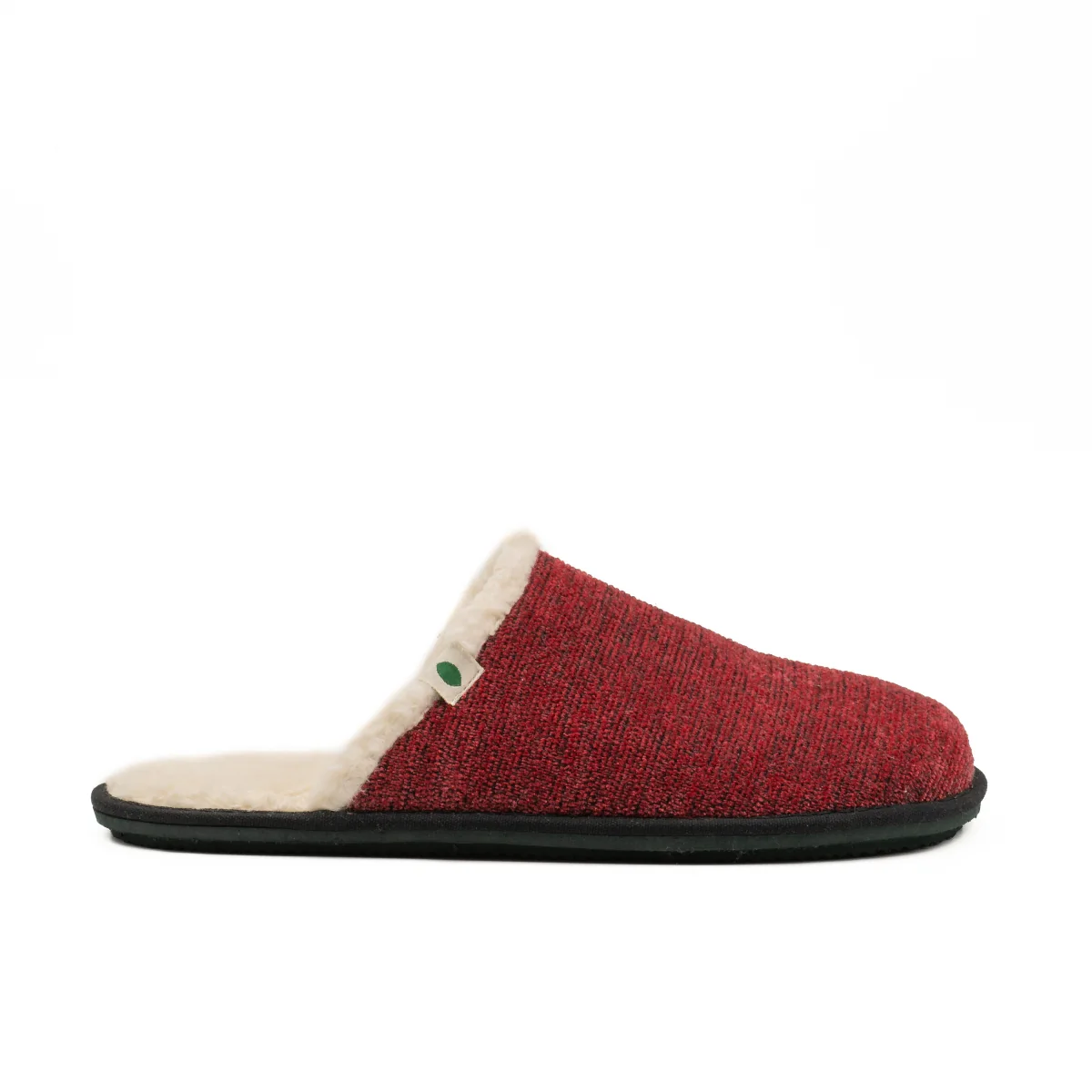 Vegan home slipper bourdeaux SAW007 - Image 2