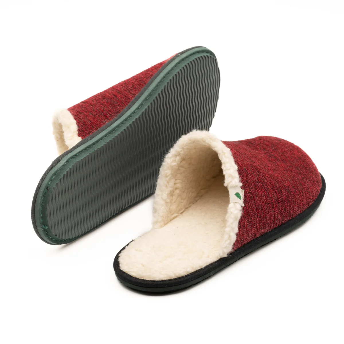 Vegan home slipper bourdeaux SUS007 - Image 3
