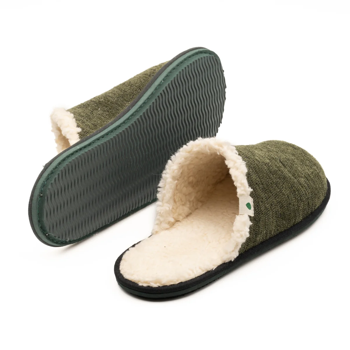 Vegan home slipper green SUS009 - Image 4