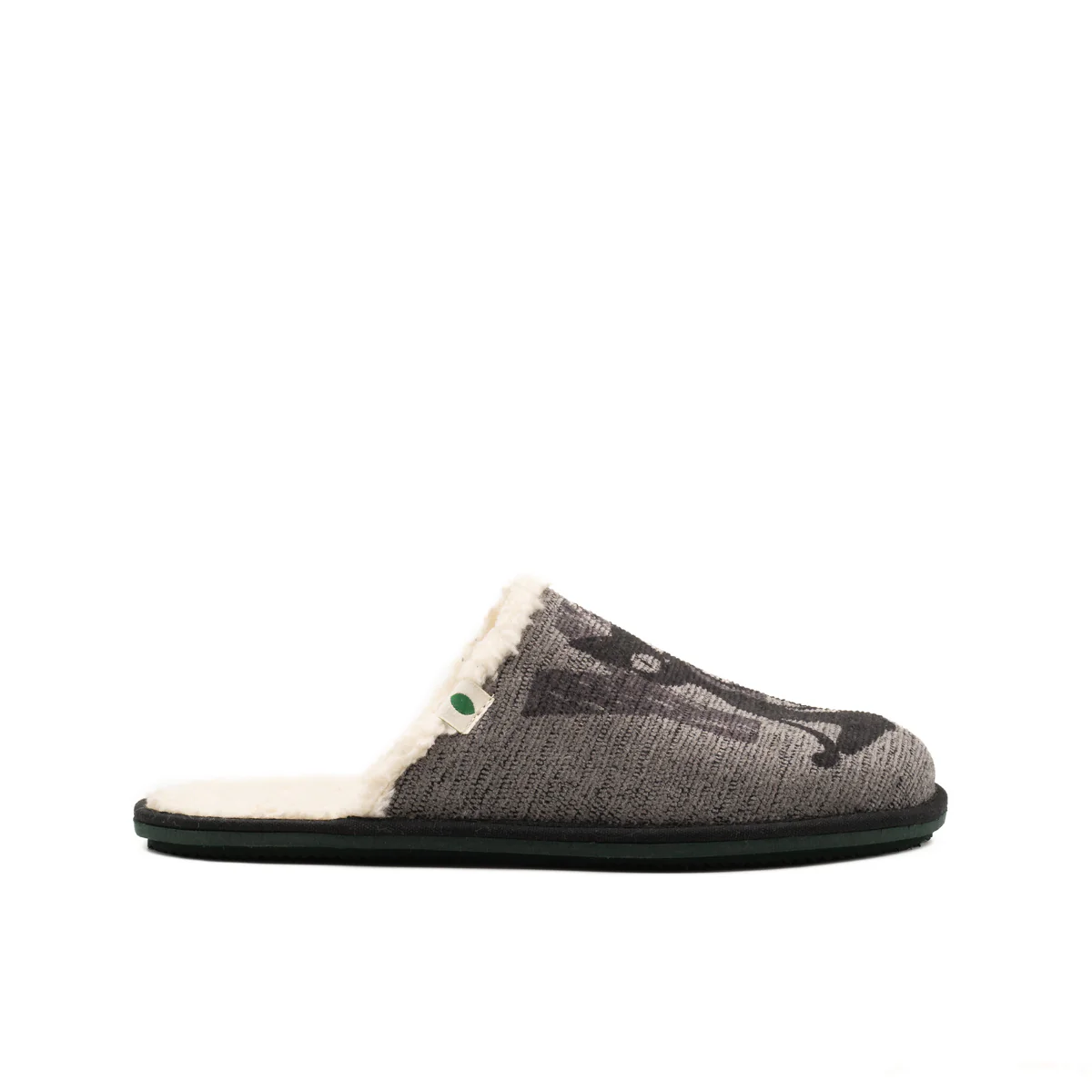 Vegan home slipper gray cat SUS012 - Image 4
