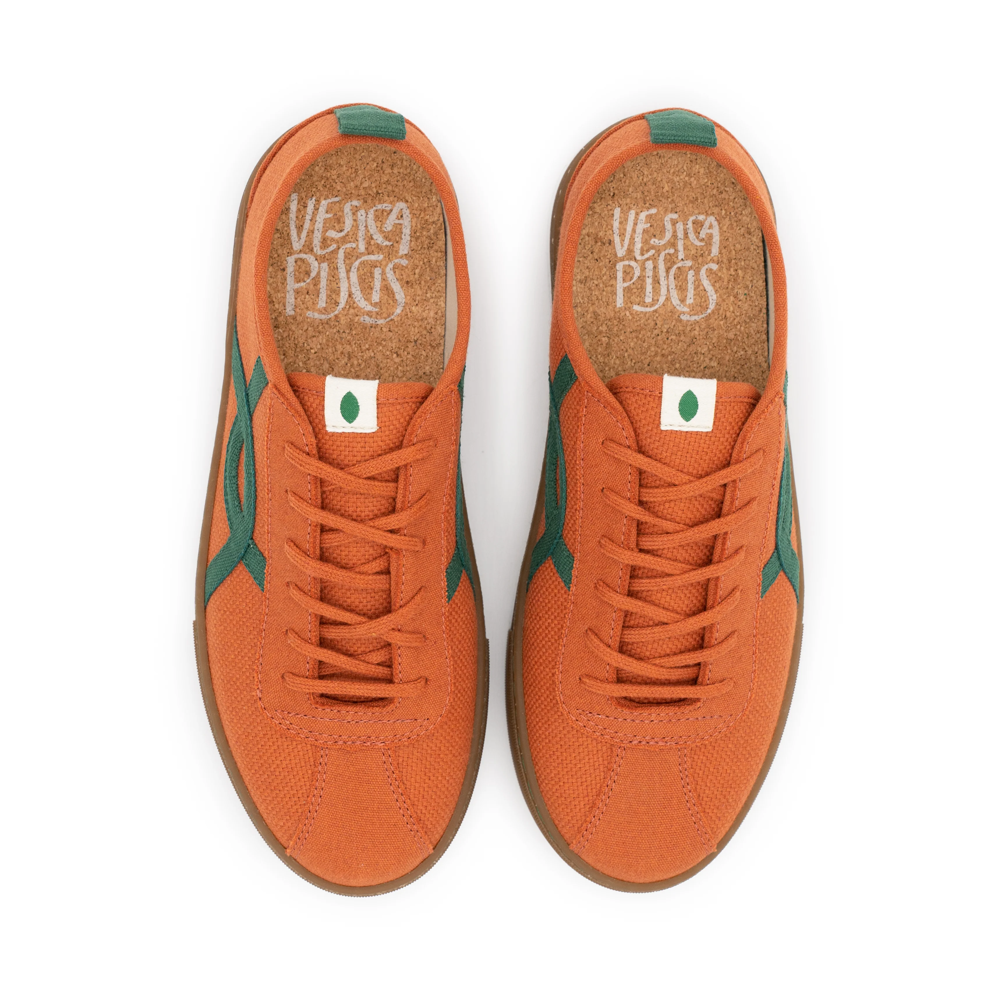 Vegan sneaker orange KAF005 - Image 4
