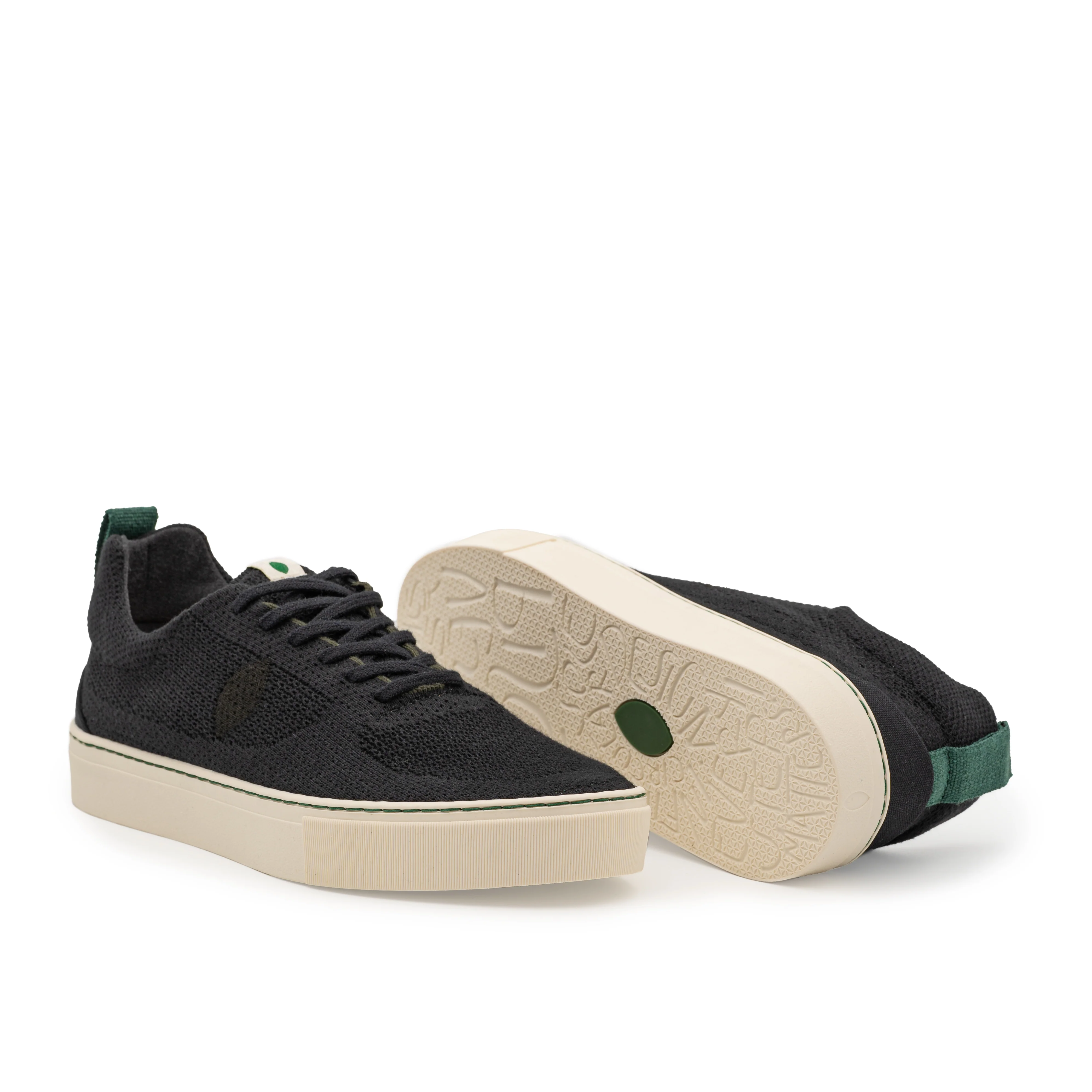Vegan Sneaker black DAV003 - Image 3
