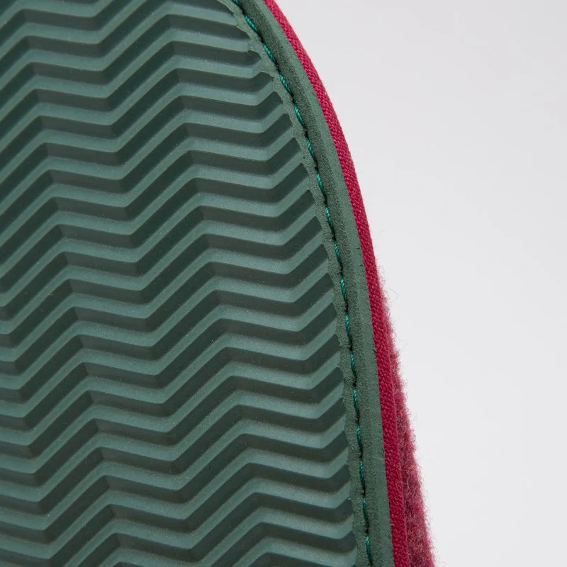 Vegan home slipper bordeaux SAW001 - Image 5