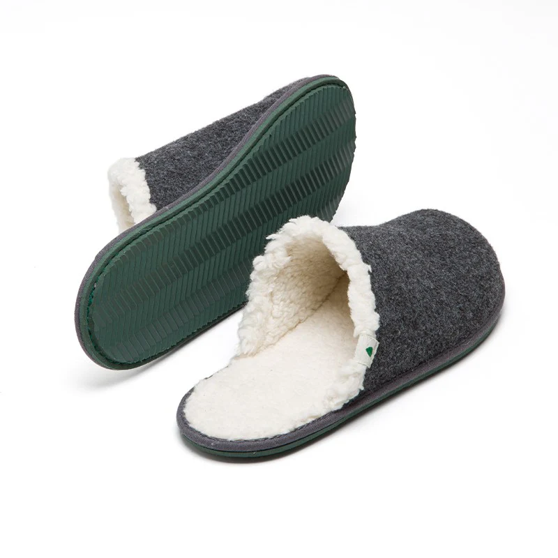 Vegan home slipper gray SAW002 - Image 4