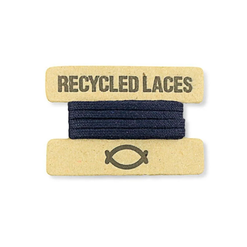 Vegan laces marine SLI006