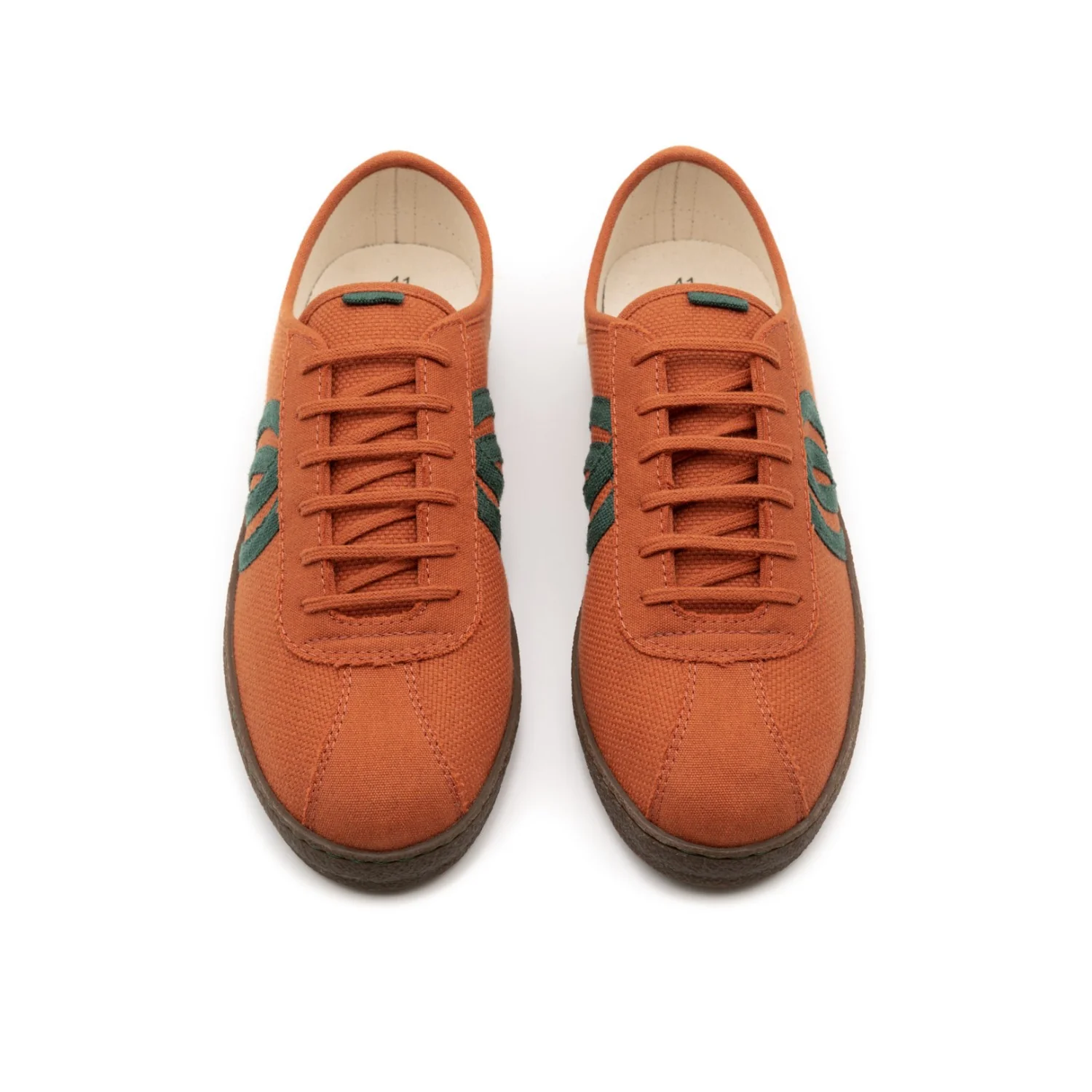 Vegan laces orange SLI002 - Image 2