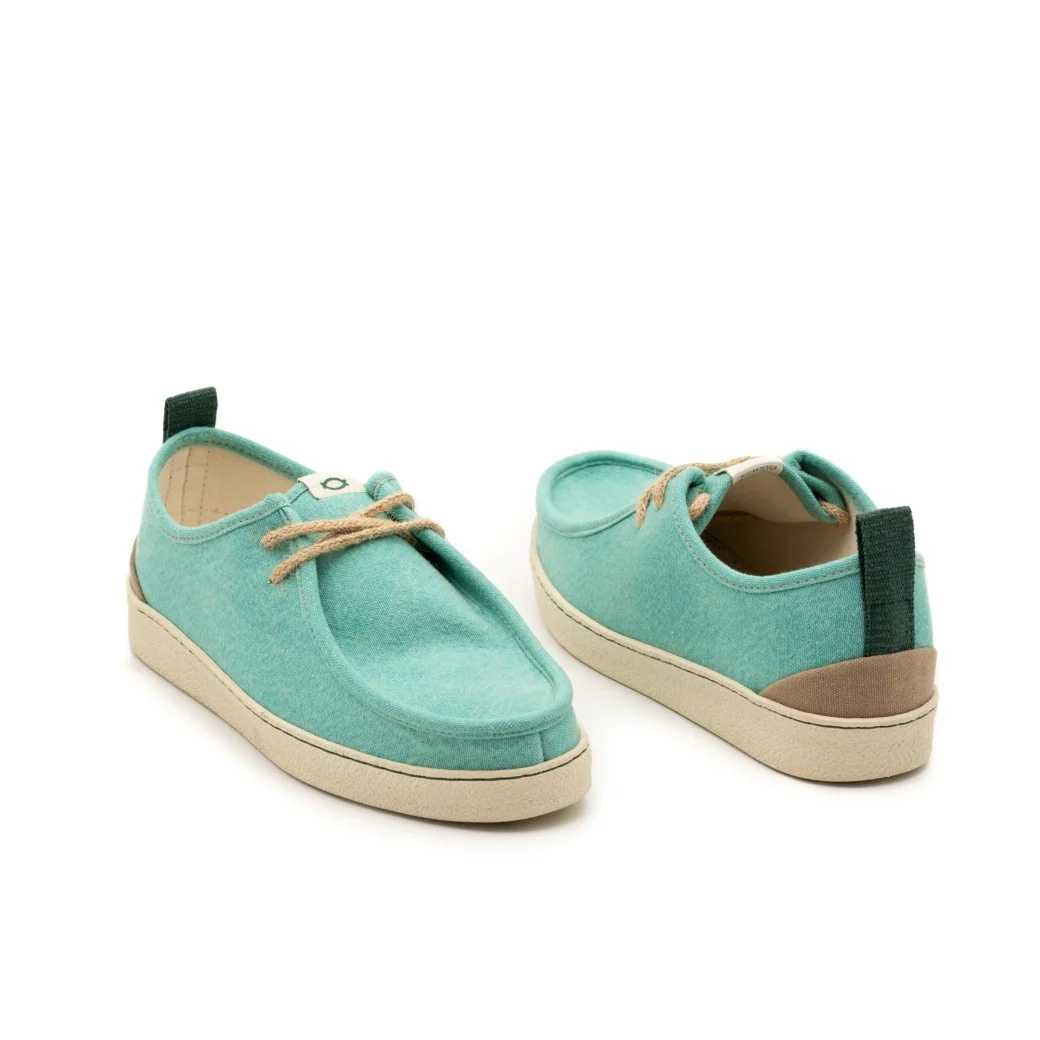 Vegan wallabe aqua SOC013 - Image 2