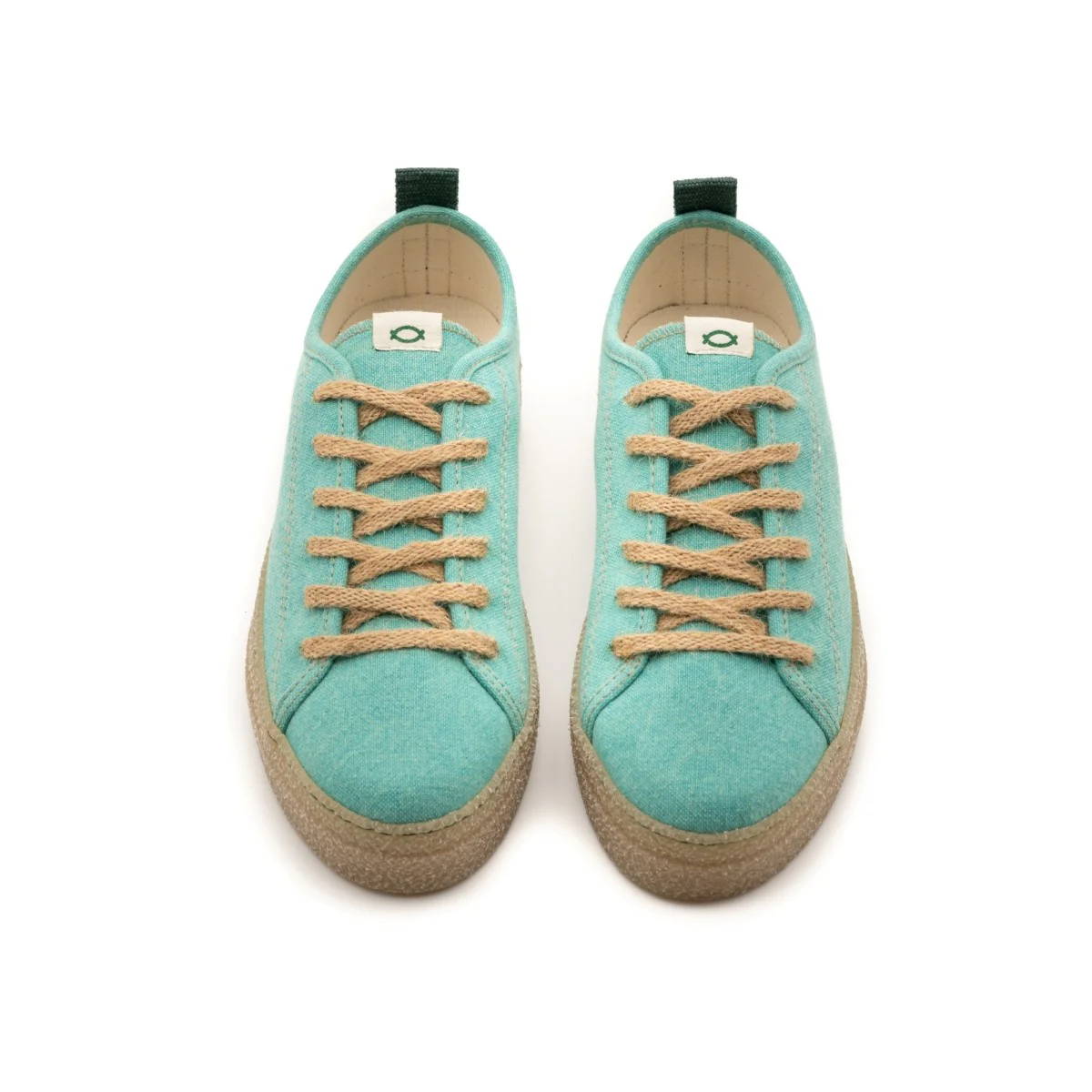 Vegan sneaker aqua FIO006 - Image 4