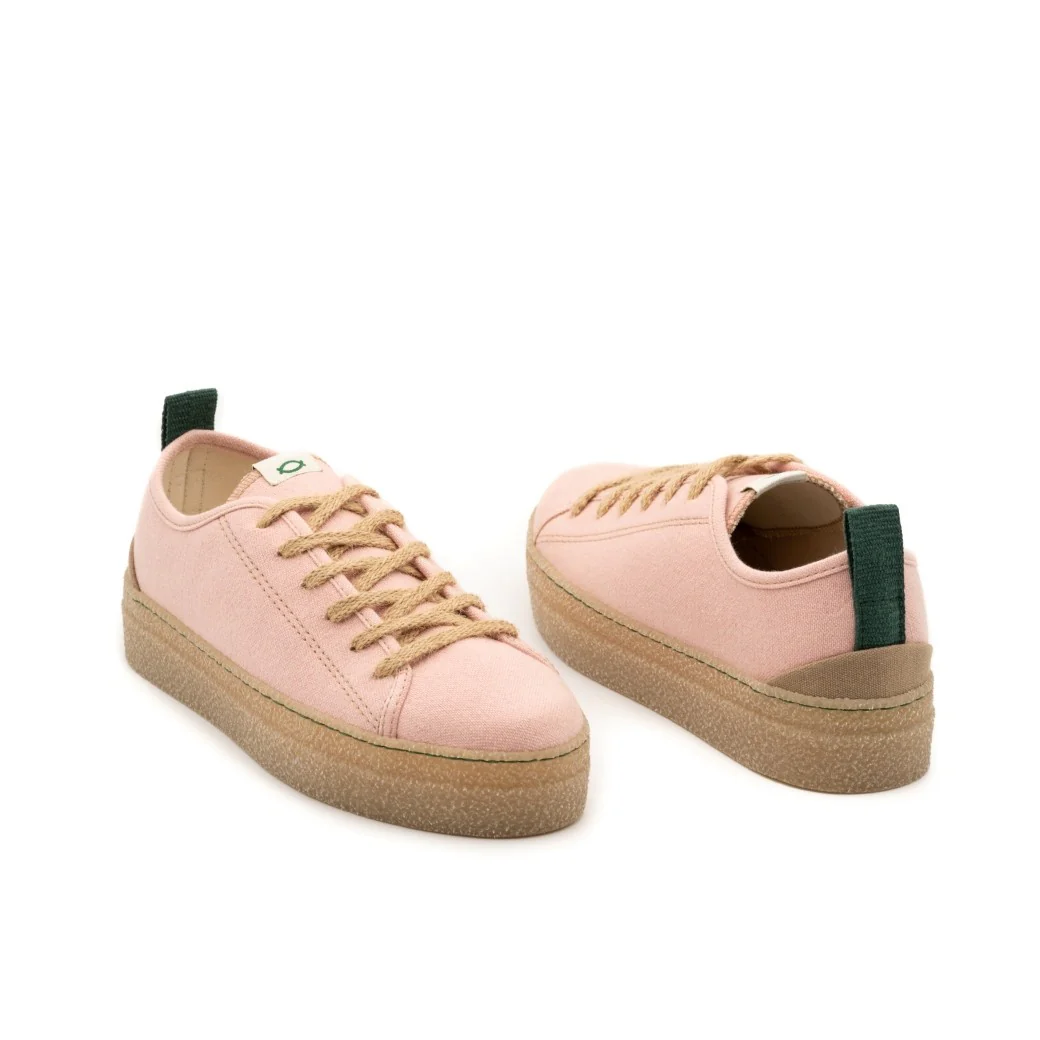 Vegan sneaker pink FIO005 - Image 3
