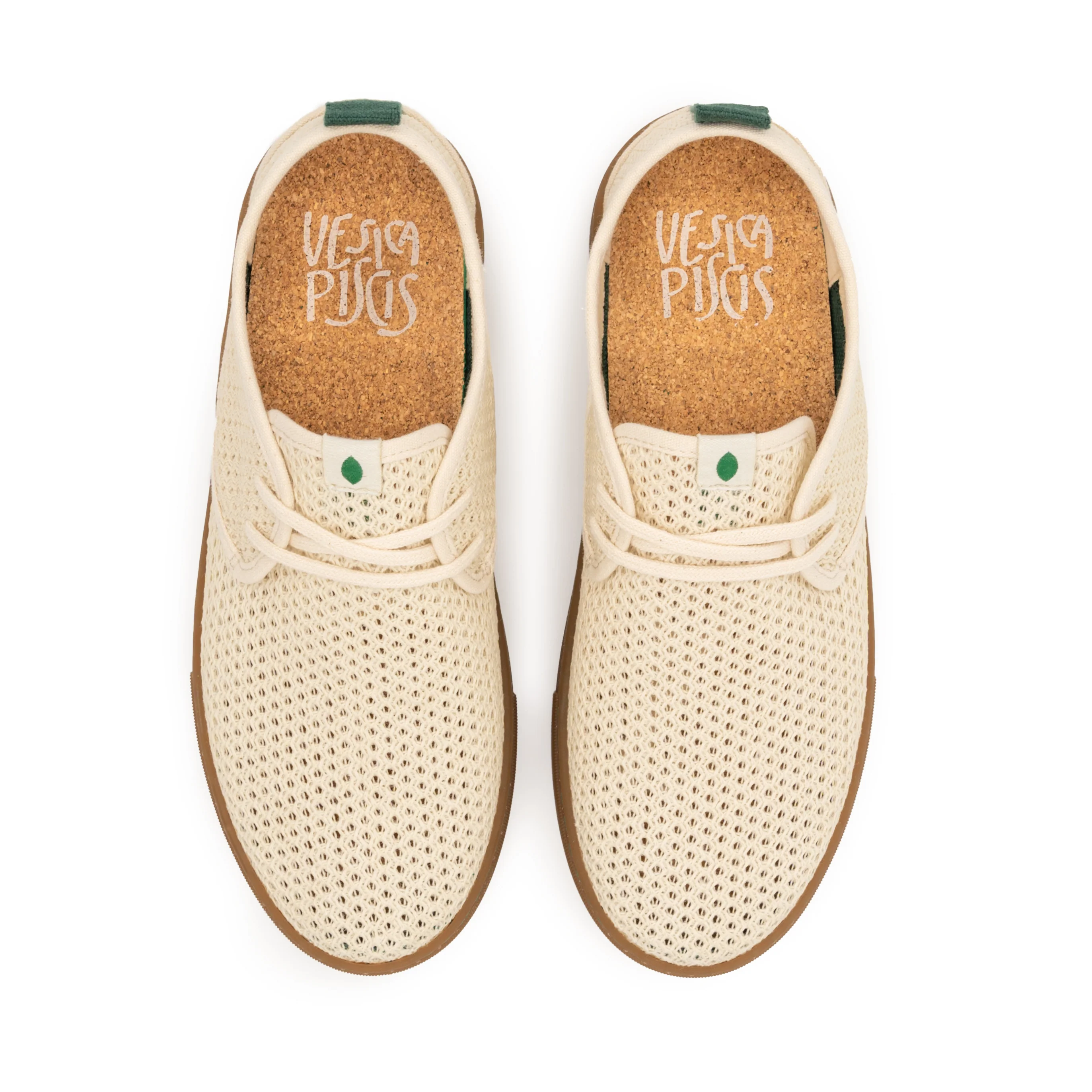 Vegan sneaker mesh off white SID010 - Image 4