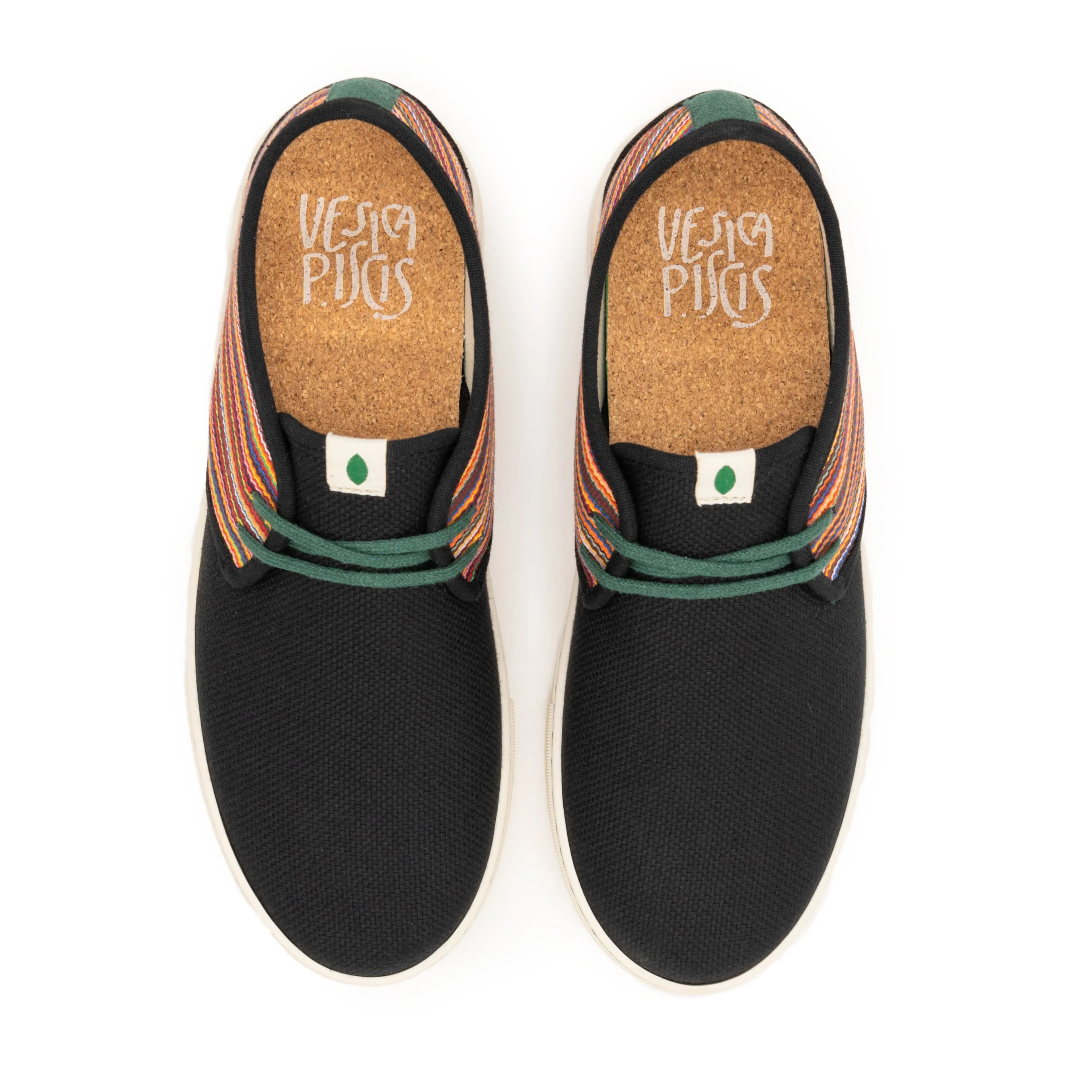 Vegan sneaker black shanti SID008 - Image 3