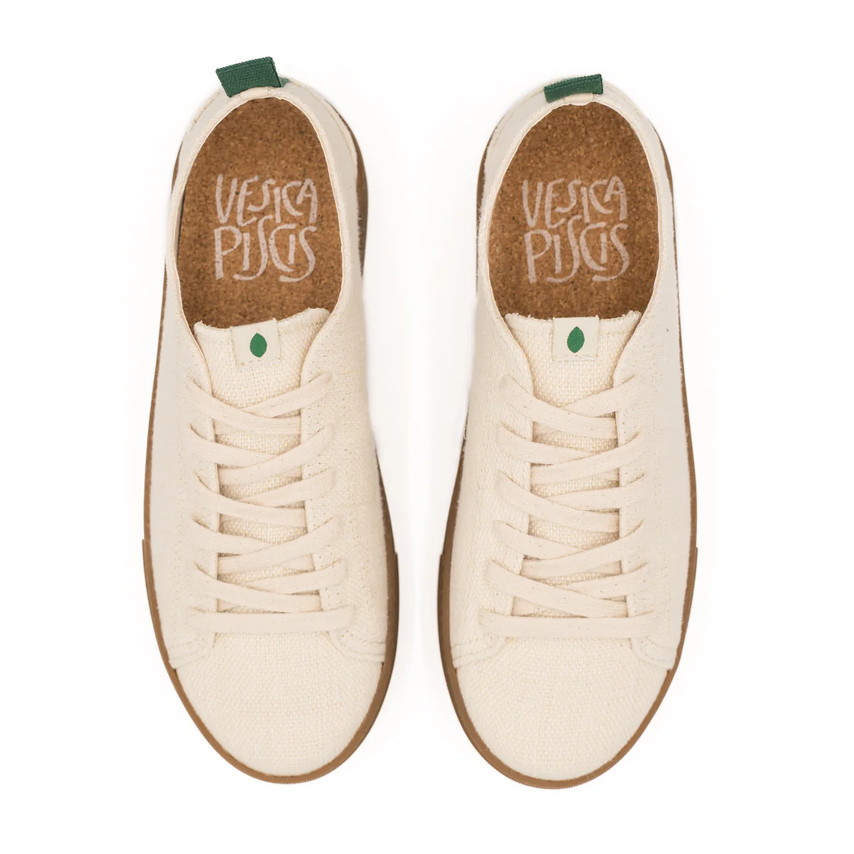vegan sneaker organic hemp off white COR032 - Image 3