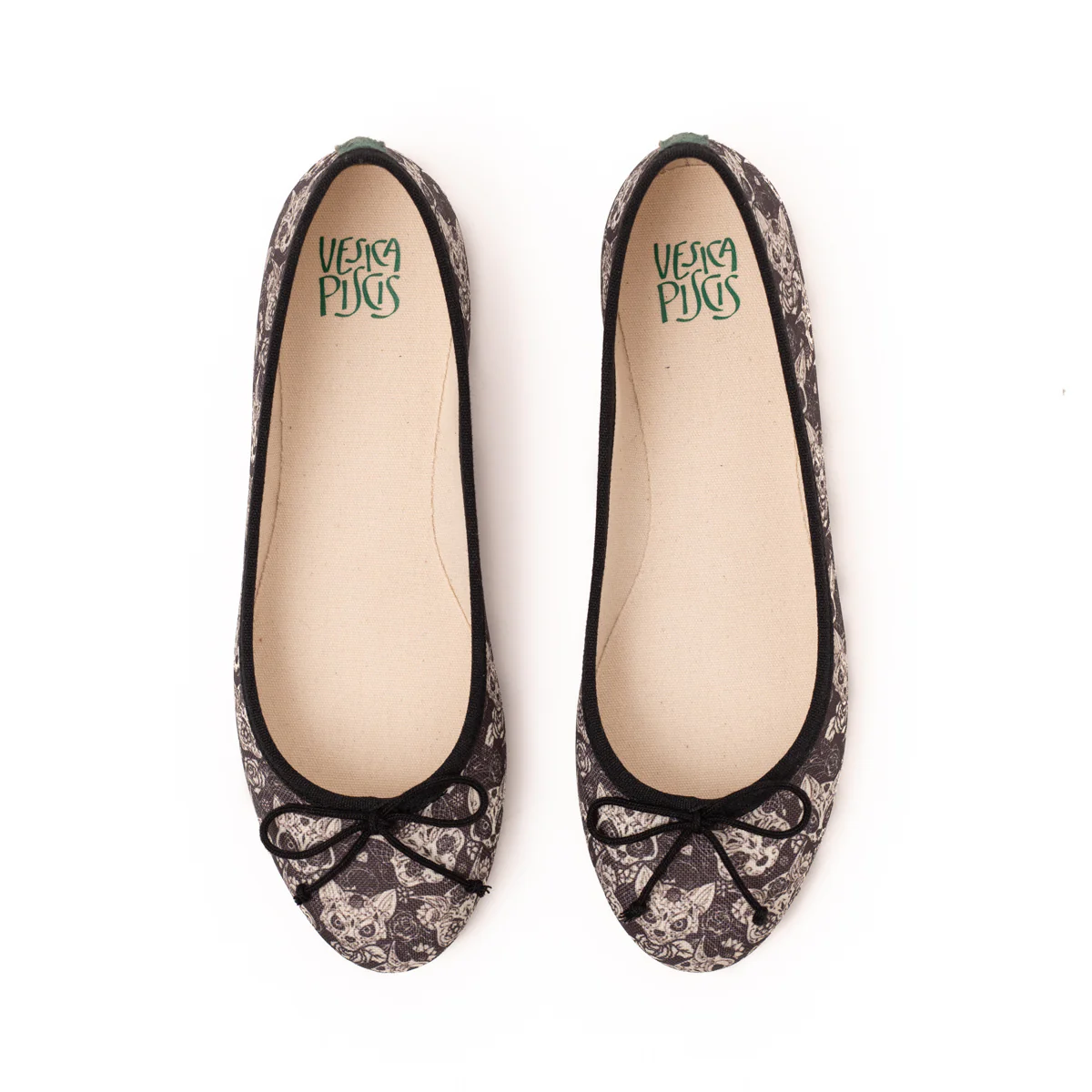 Vegan ballerina kittens black ING016 - Image 3