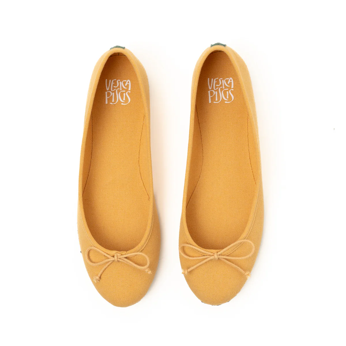 Vegan ballerina mustard ING011 - Image 3