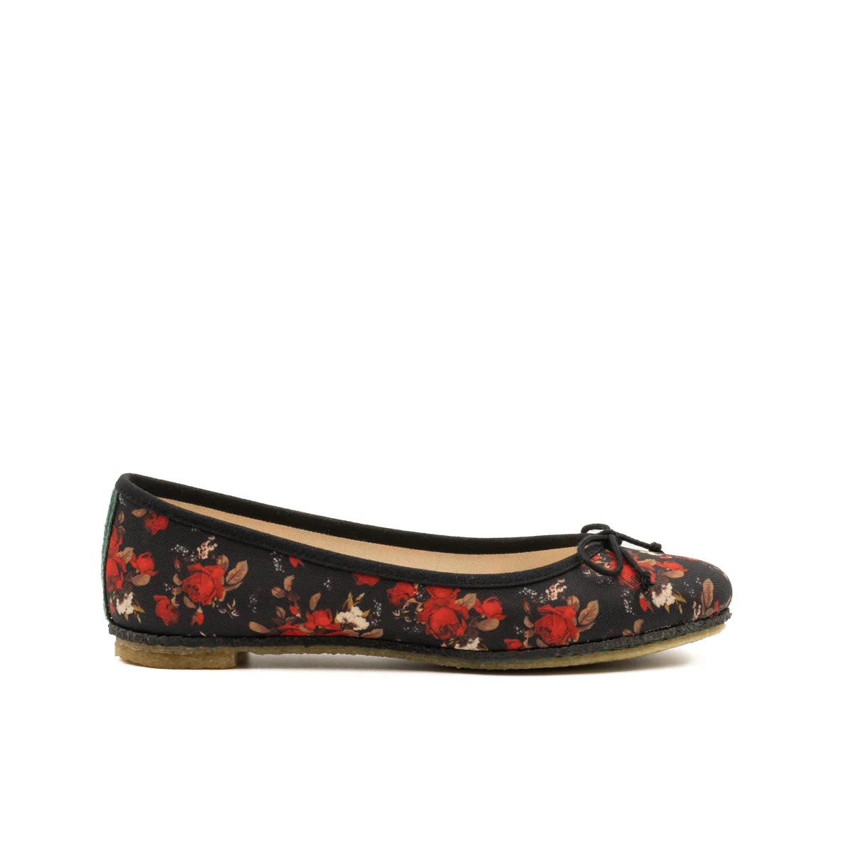 Vegan ballerina red rose ING015