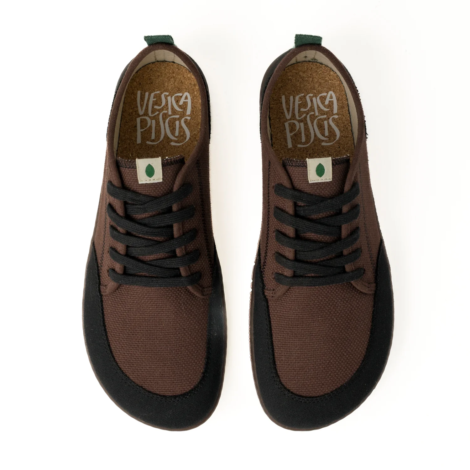 Vegan barefoot black-brown TON027 - Image 4