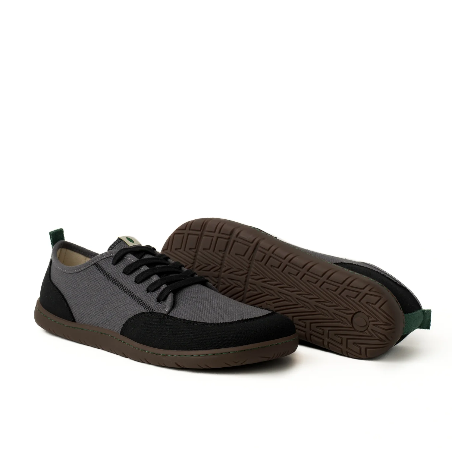 Vegan barefoot black-gray TON028 - Image 3