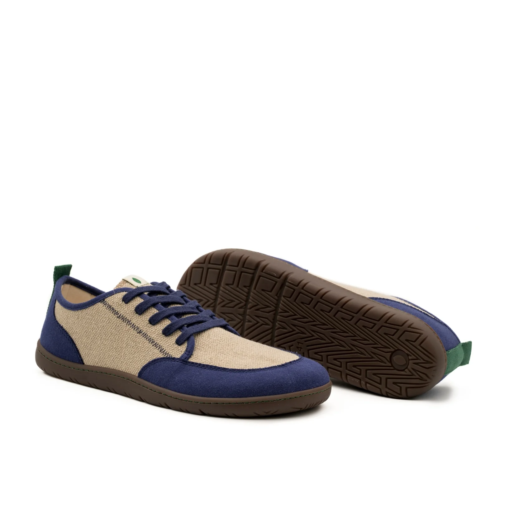 Vegan barefoot blue-linen TON020 - Image 2