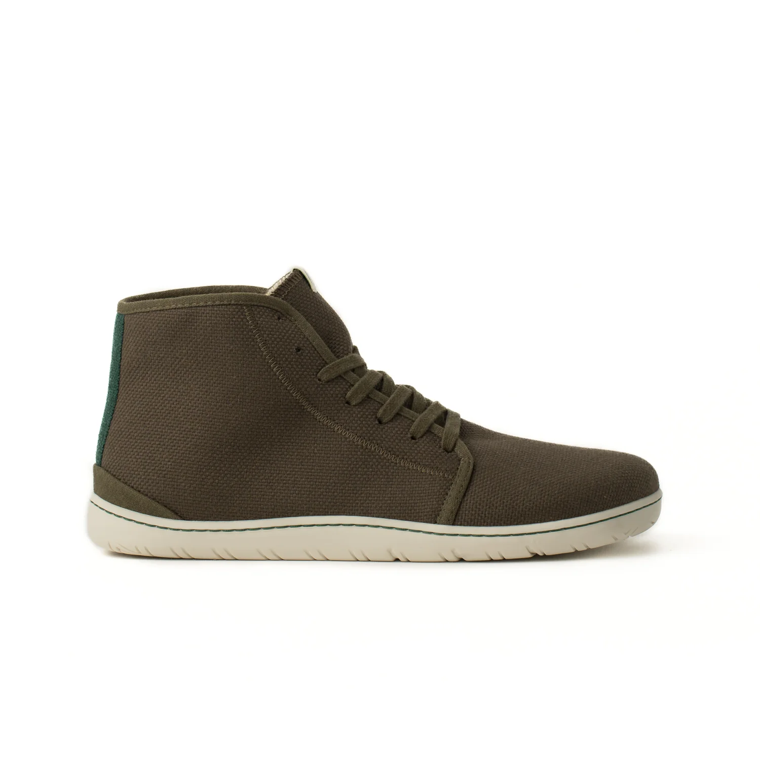 Vegan Barefoot Winter Boot Khaki ADA004