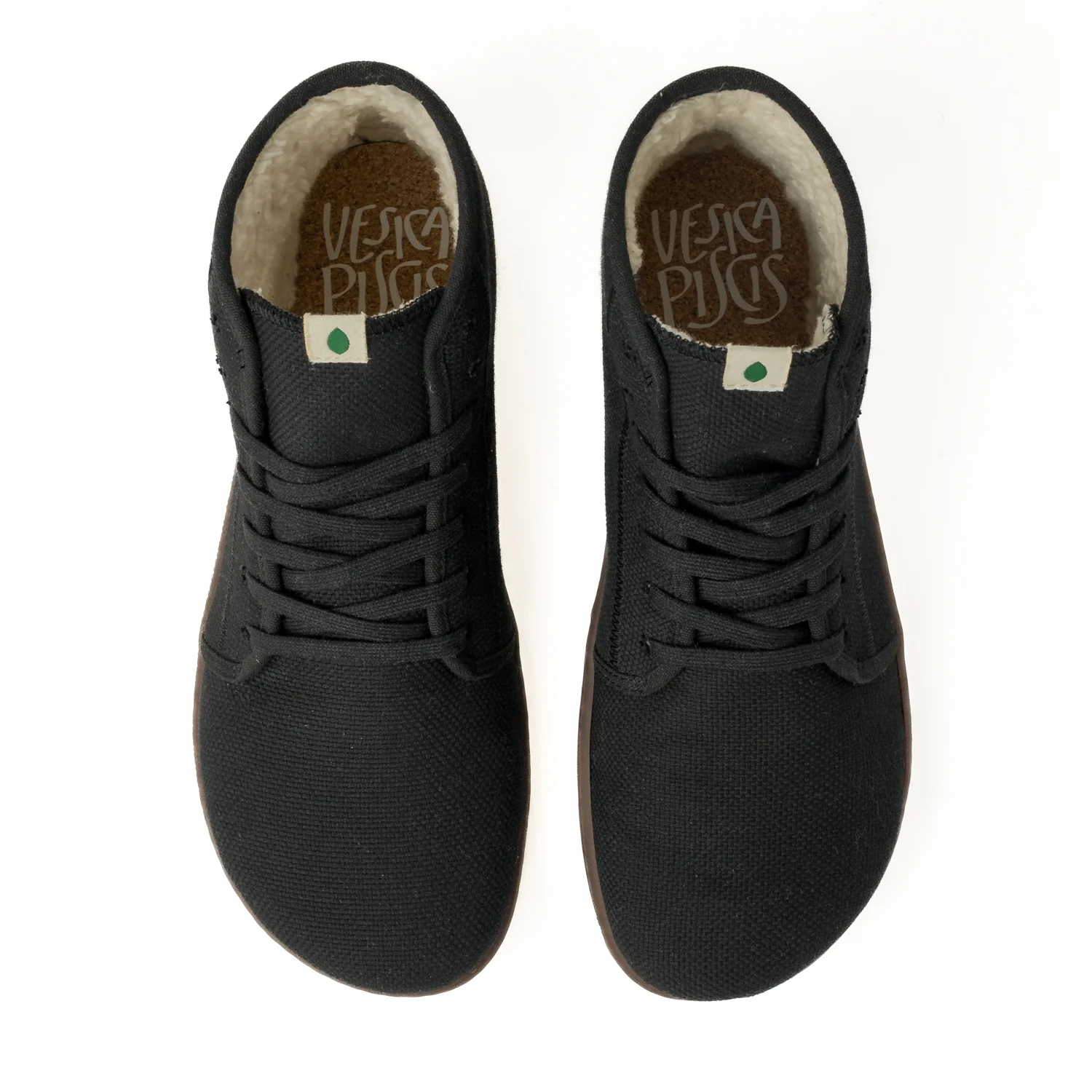 Vegan Barefoot Winter Boot Black ADA001 - Image 4