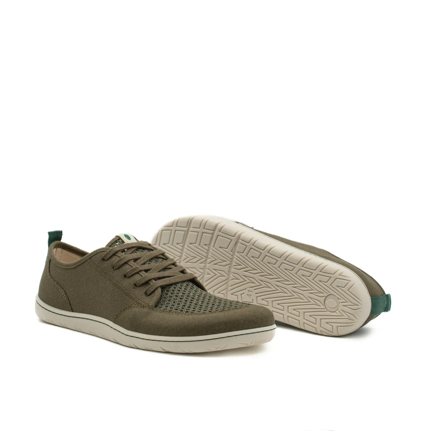 Vegan barefoot mesh khaki TON034 - Image 2
