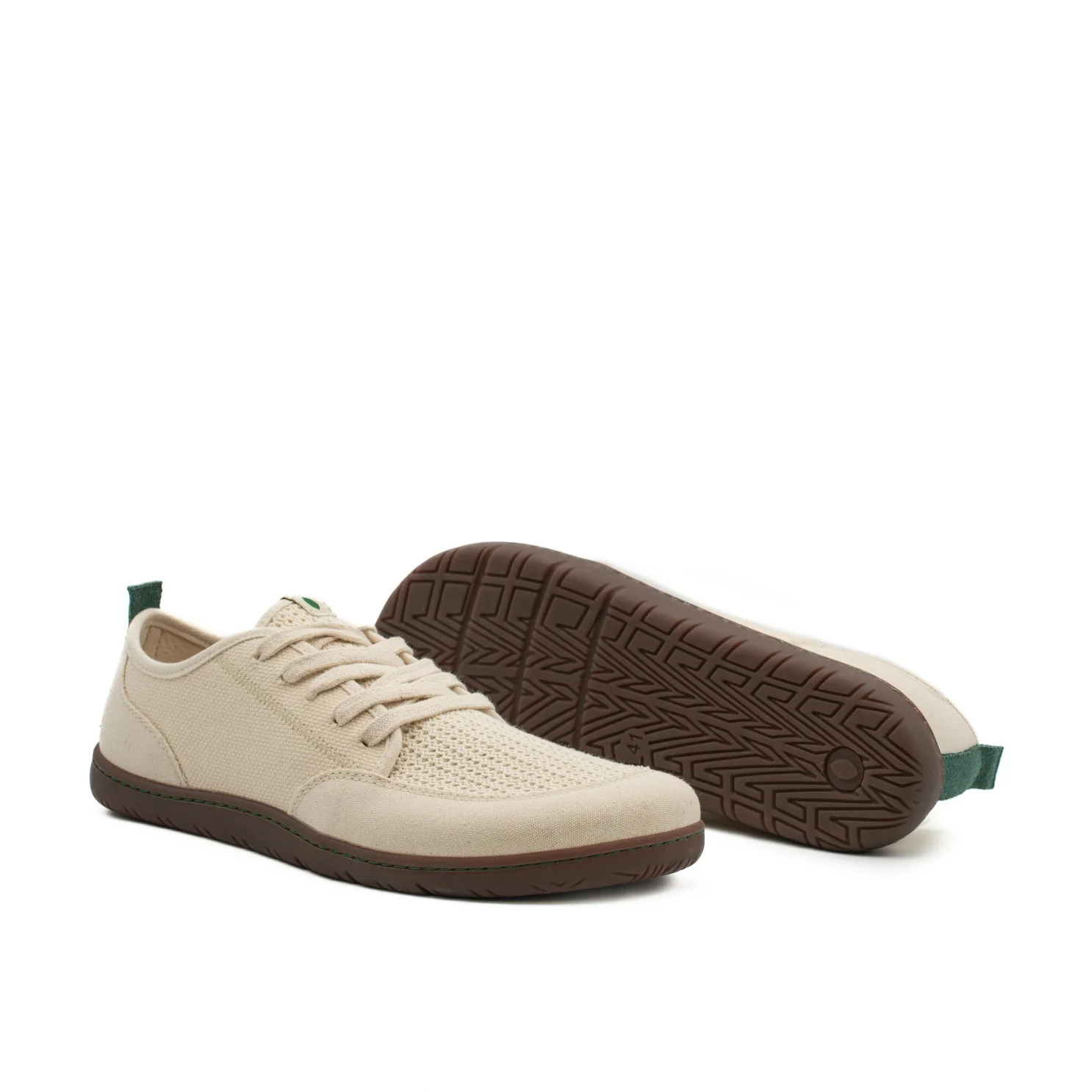 Vegan barefoot off white mesh TON038 - Image 2