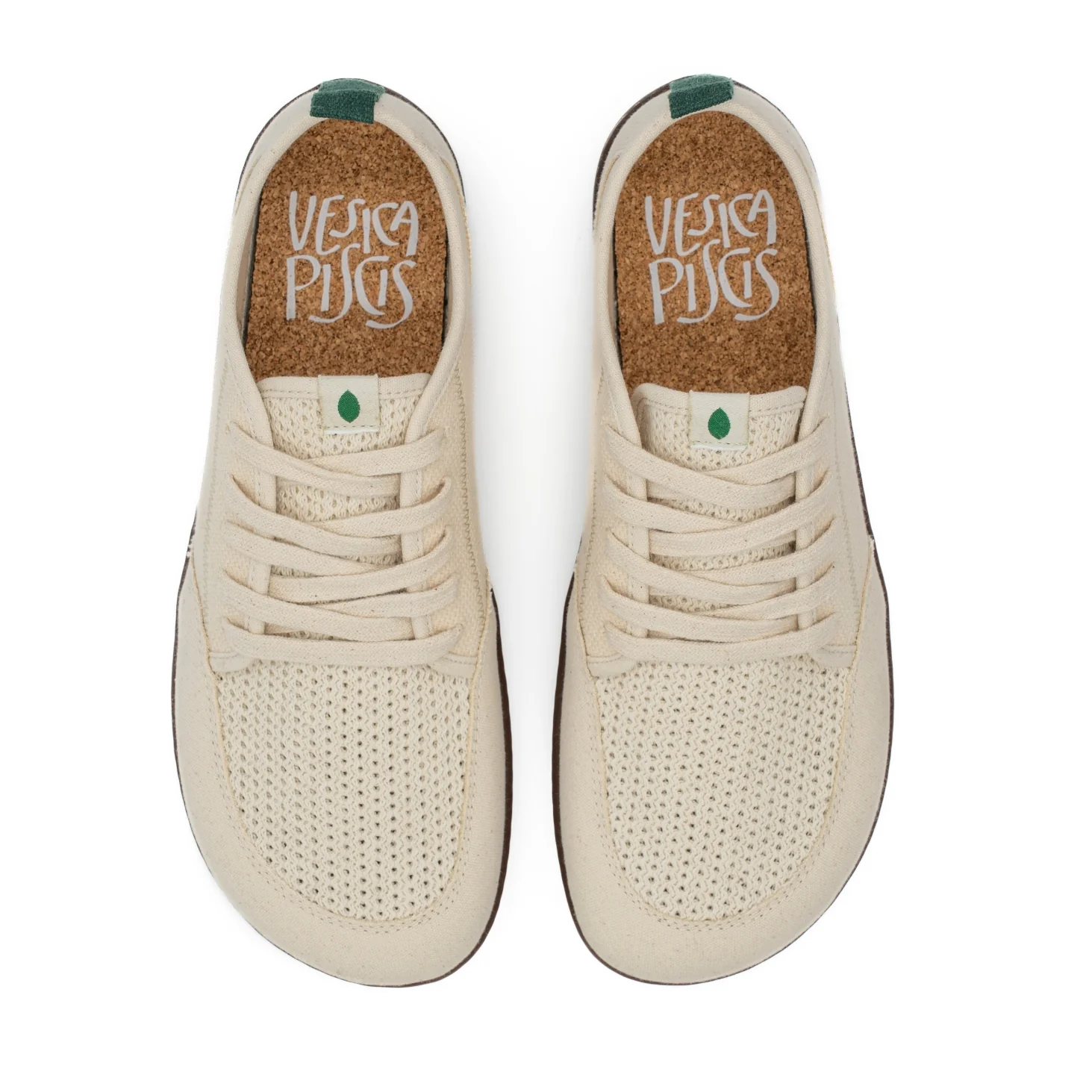 Vegan barefoot off white mesh TON038 - Image 3