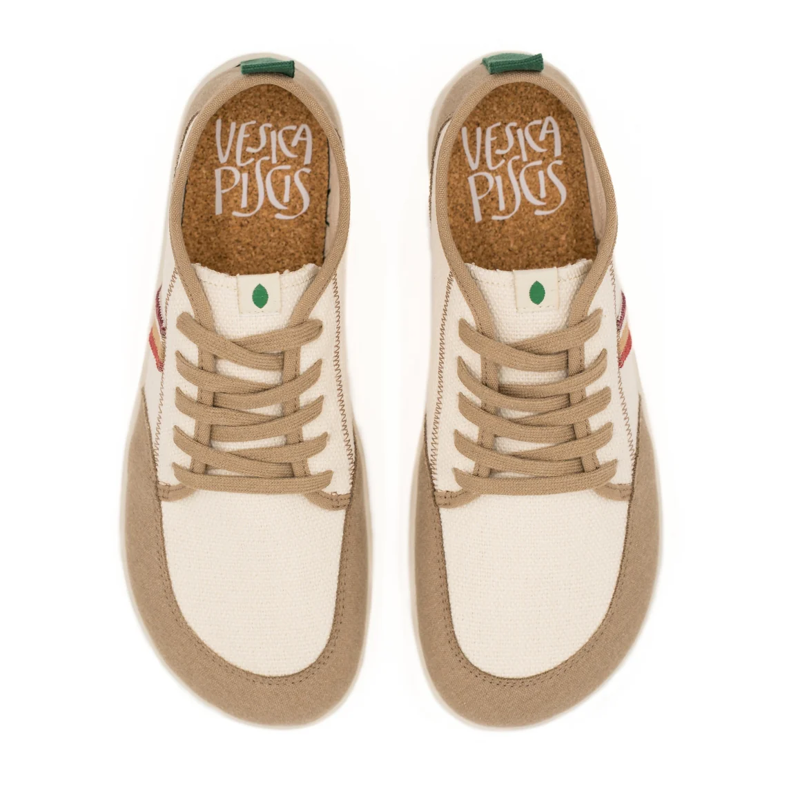 Vegan barefoot sand-linen Eirene TON021 - Image 3