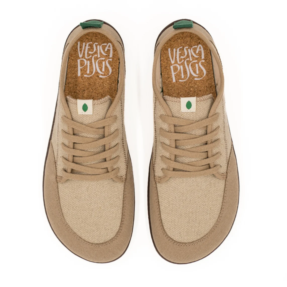 Vegan barefoot sand-natural linen TON015 - Image 3