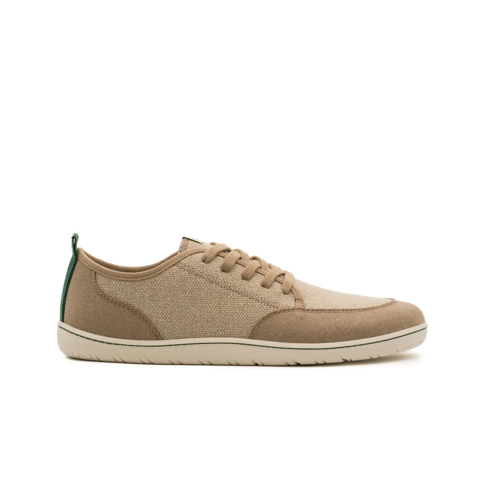 Vegan barefoot sand-natural linen TON016