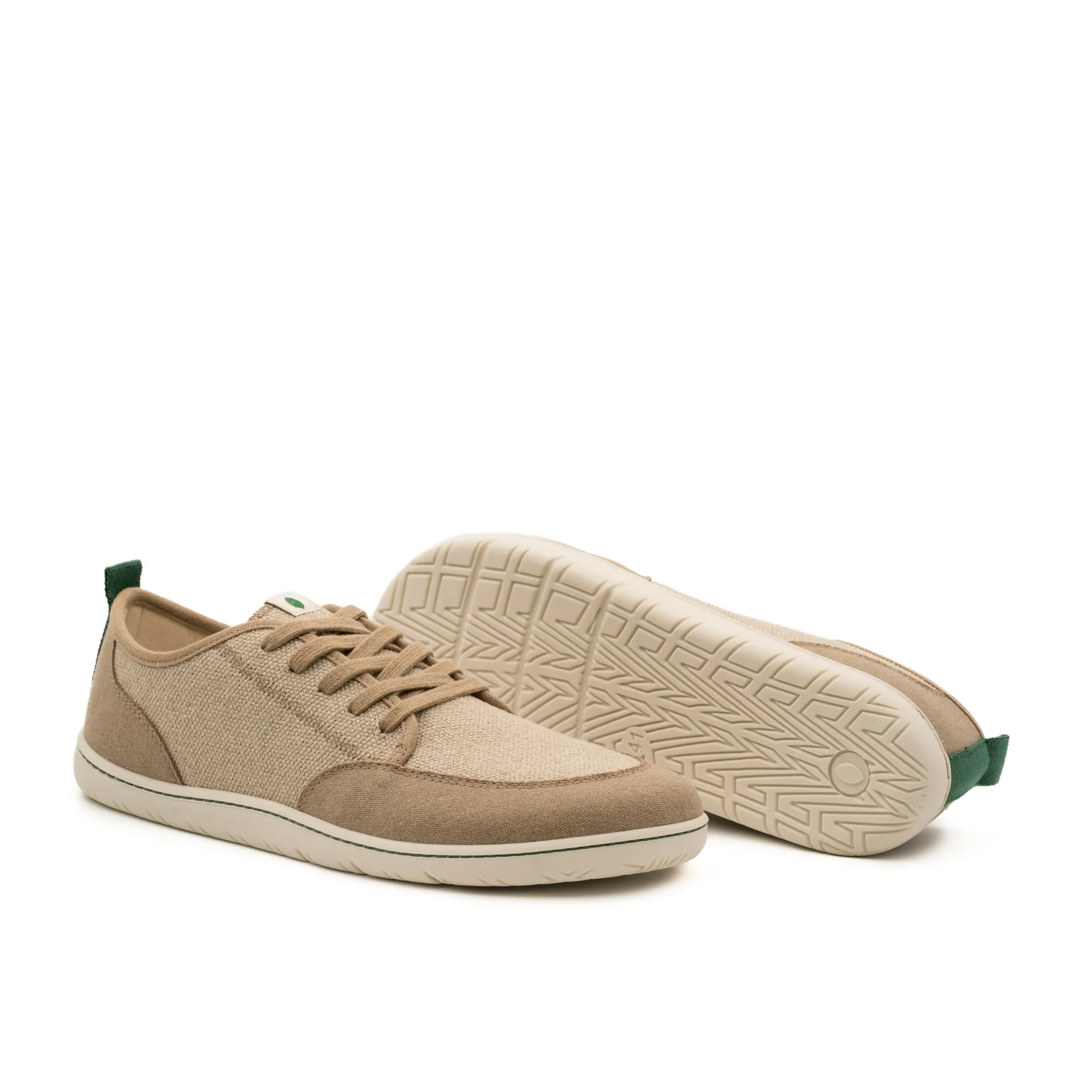 Vegan barefoot sand-natural linen TON016 - Image 2