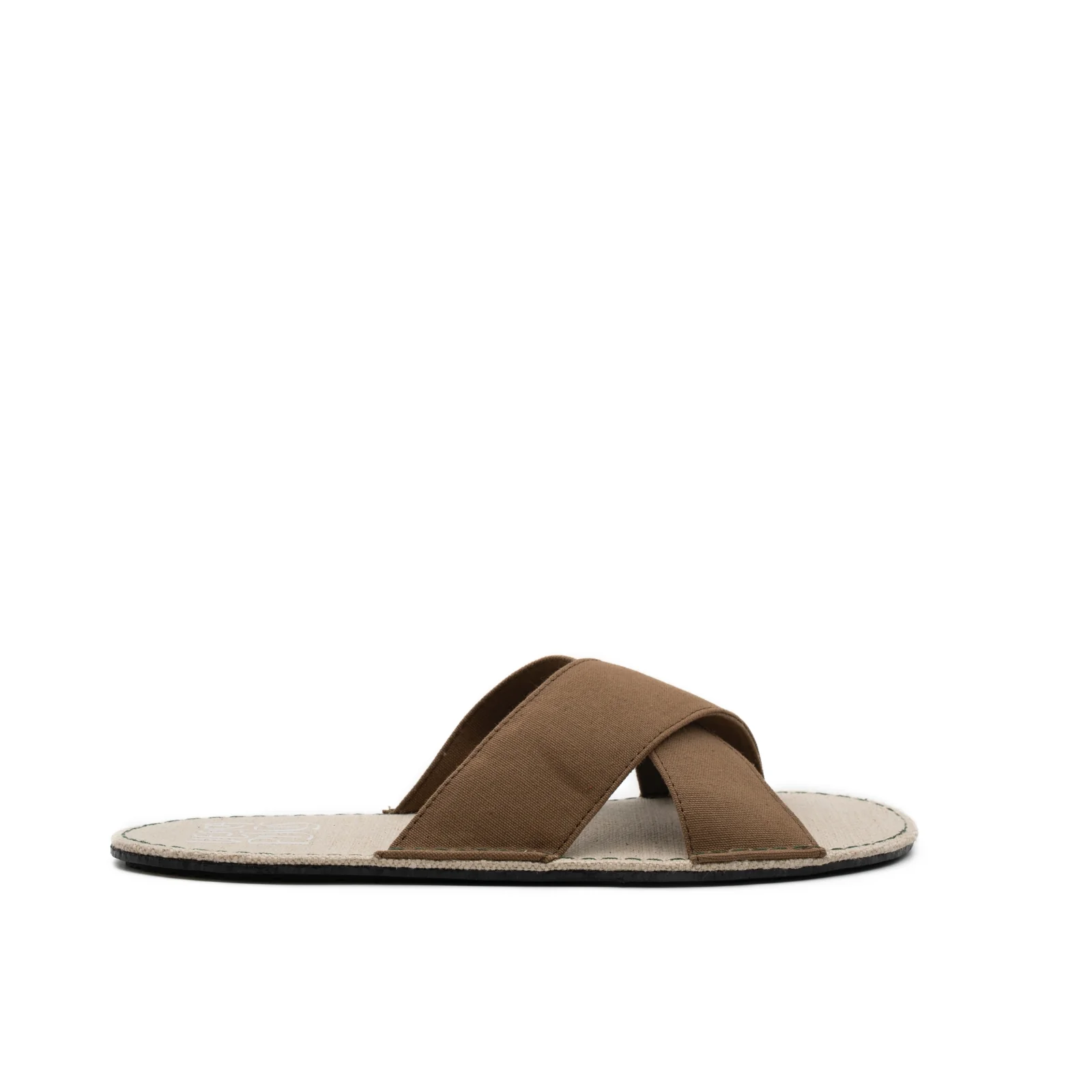 Vegan barefoot sandal brown PARf010