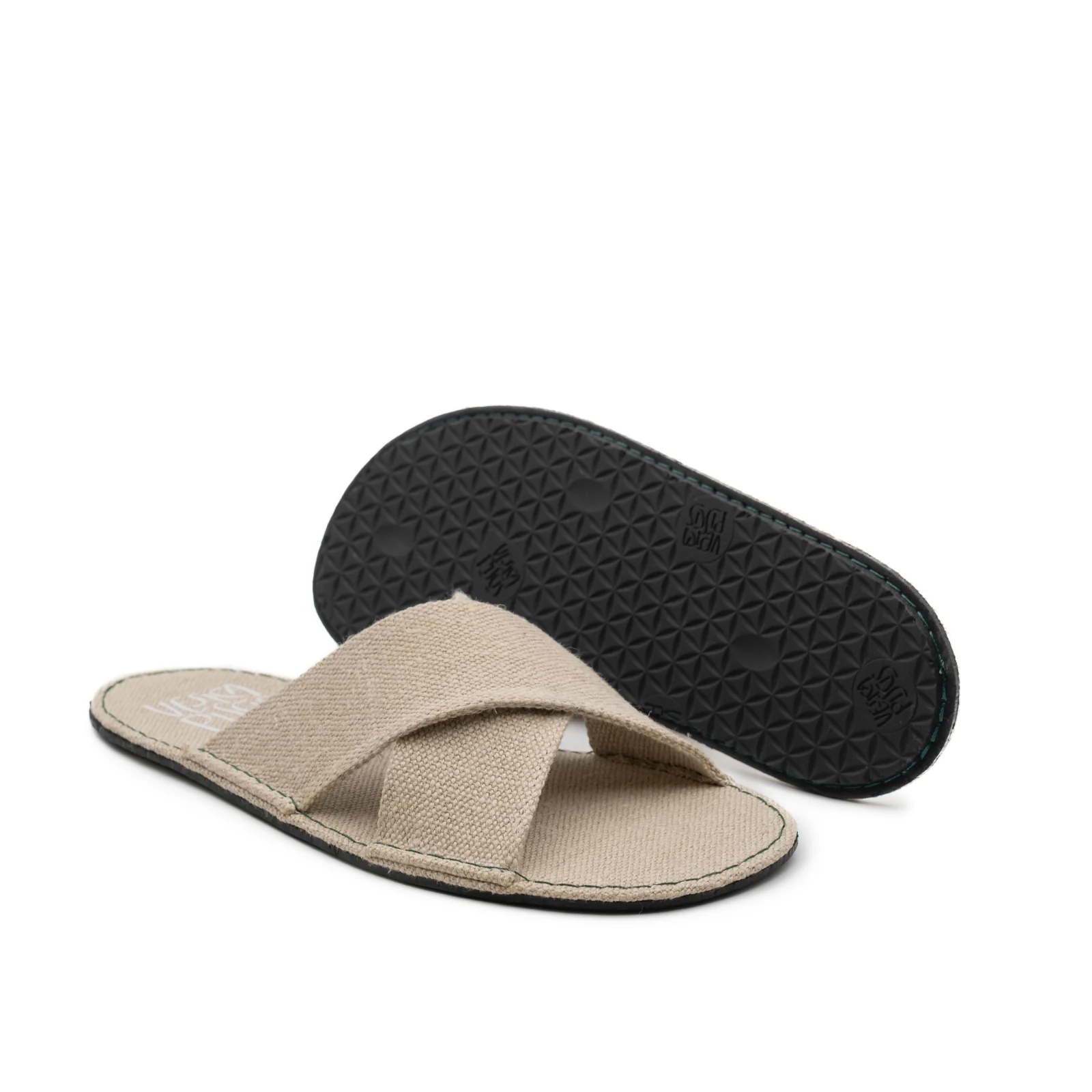 Vegan barefoot sandal raw hemp PARf012 - Image 2