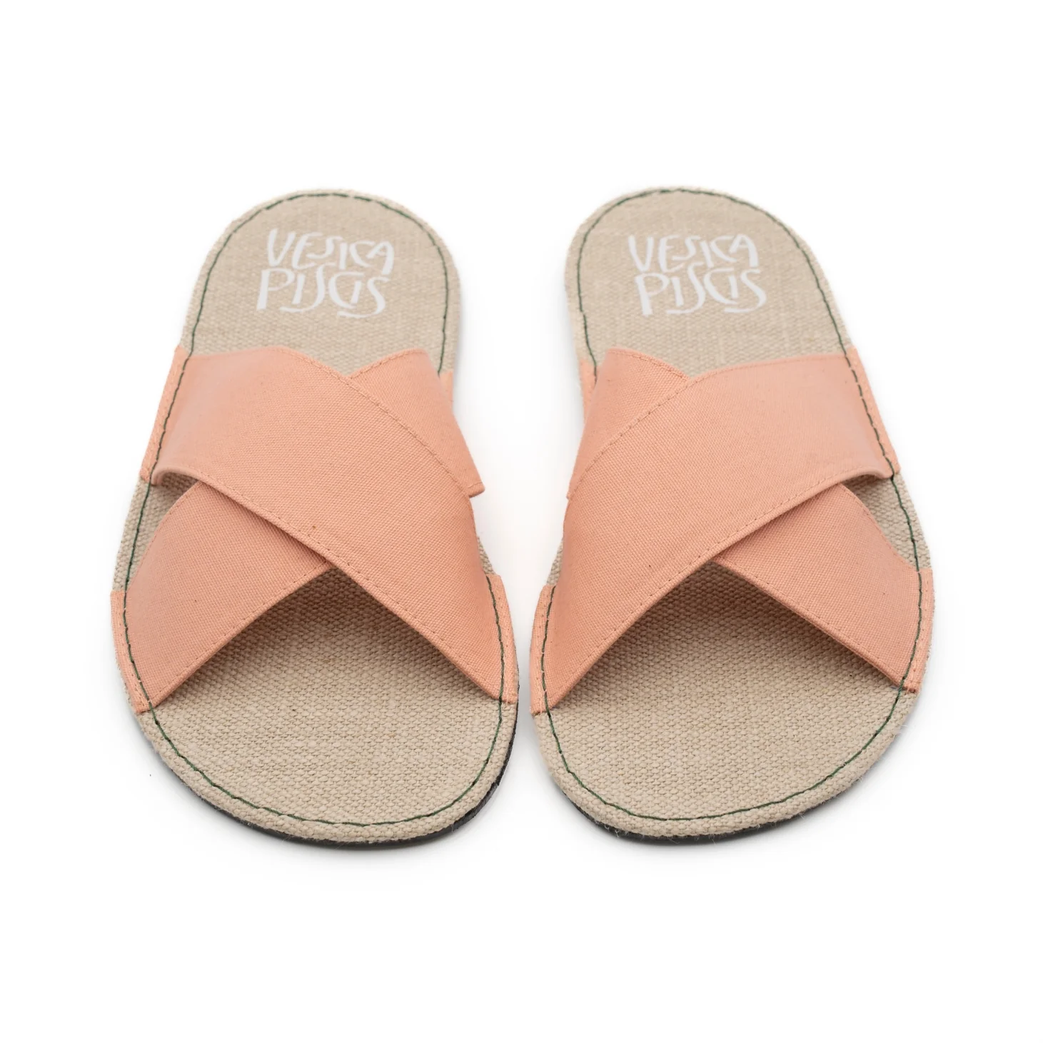 Vegan barefoot sandal salmon PARf005 - Image 3