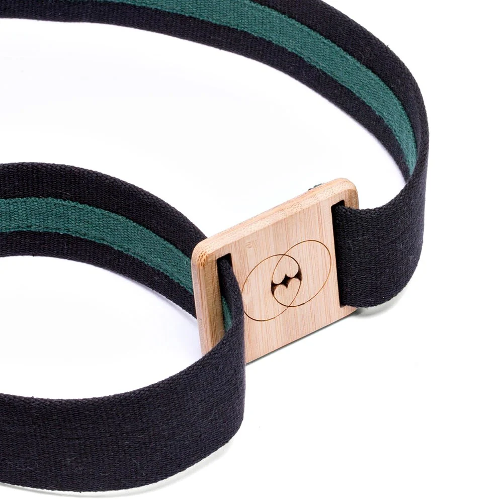 Vegan belt black GAU001 - Image 3