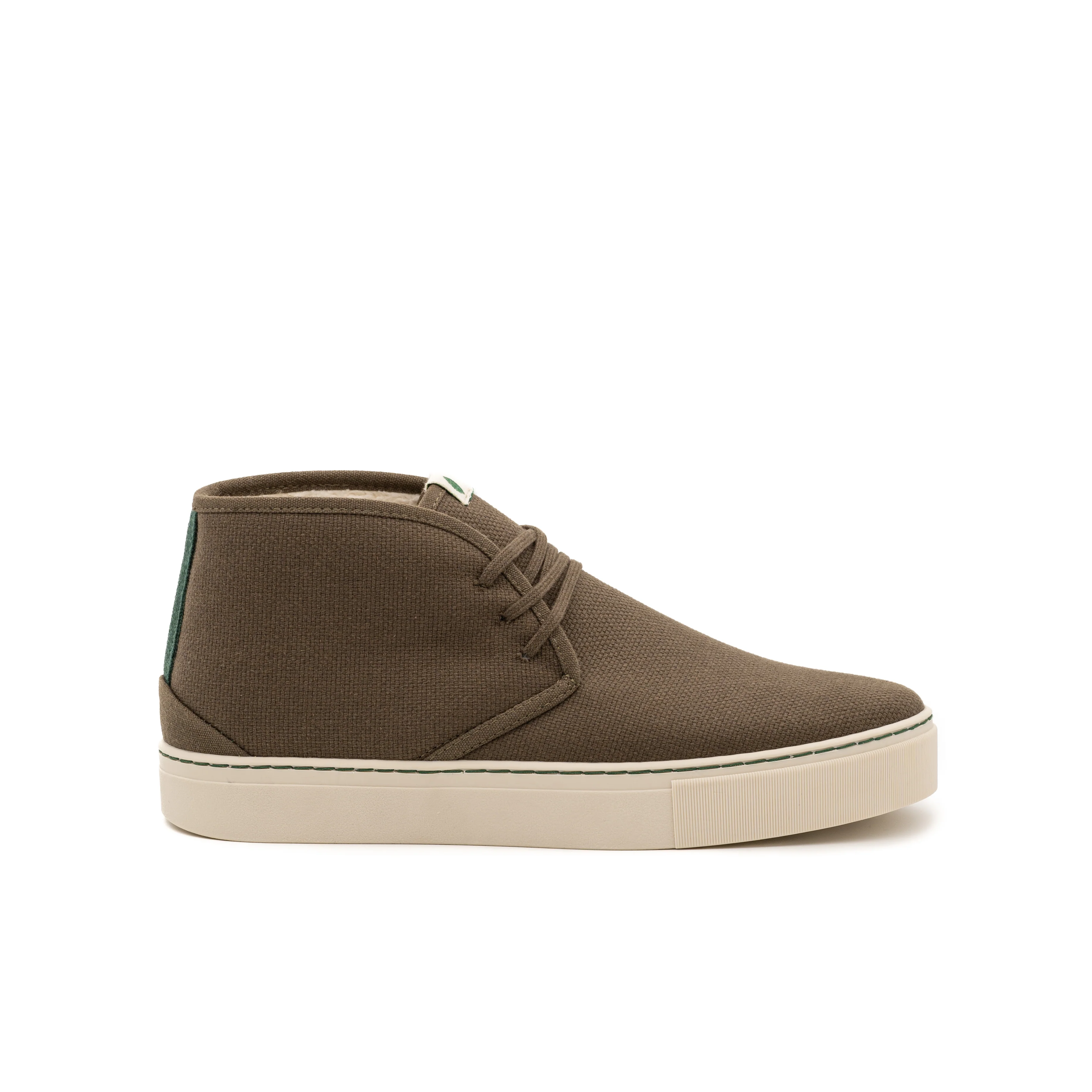 Vegan bootie kaki PYT006