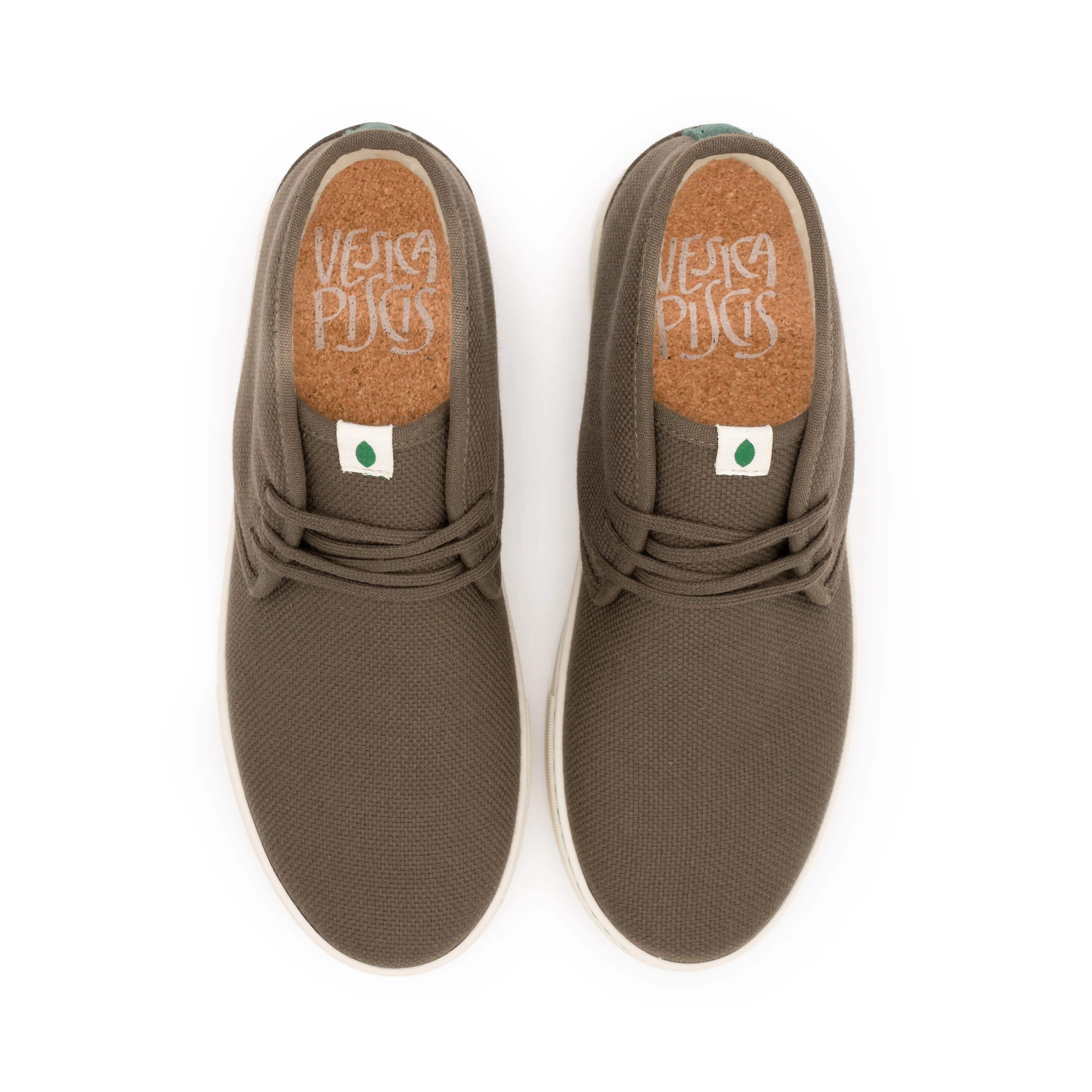 Vegan bootie kaki PYT006 - Image 3