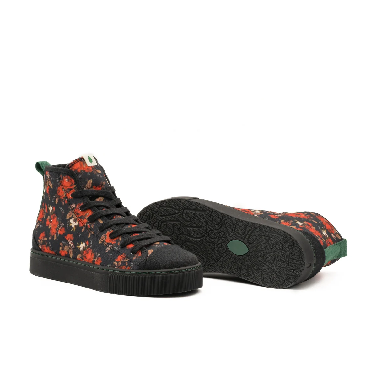 vegan bootie red roses PHO012 - Image 3