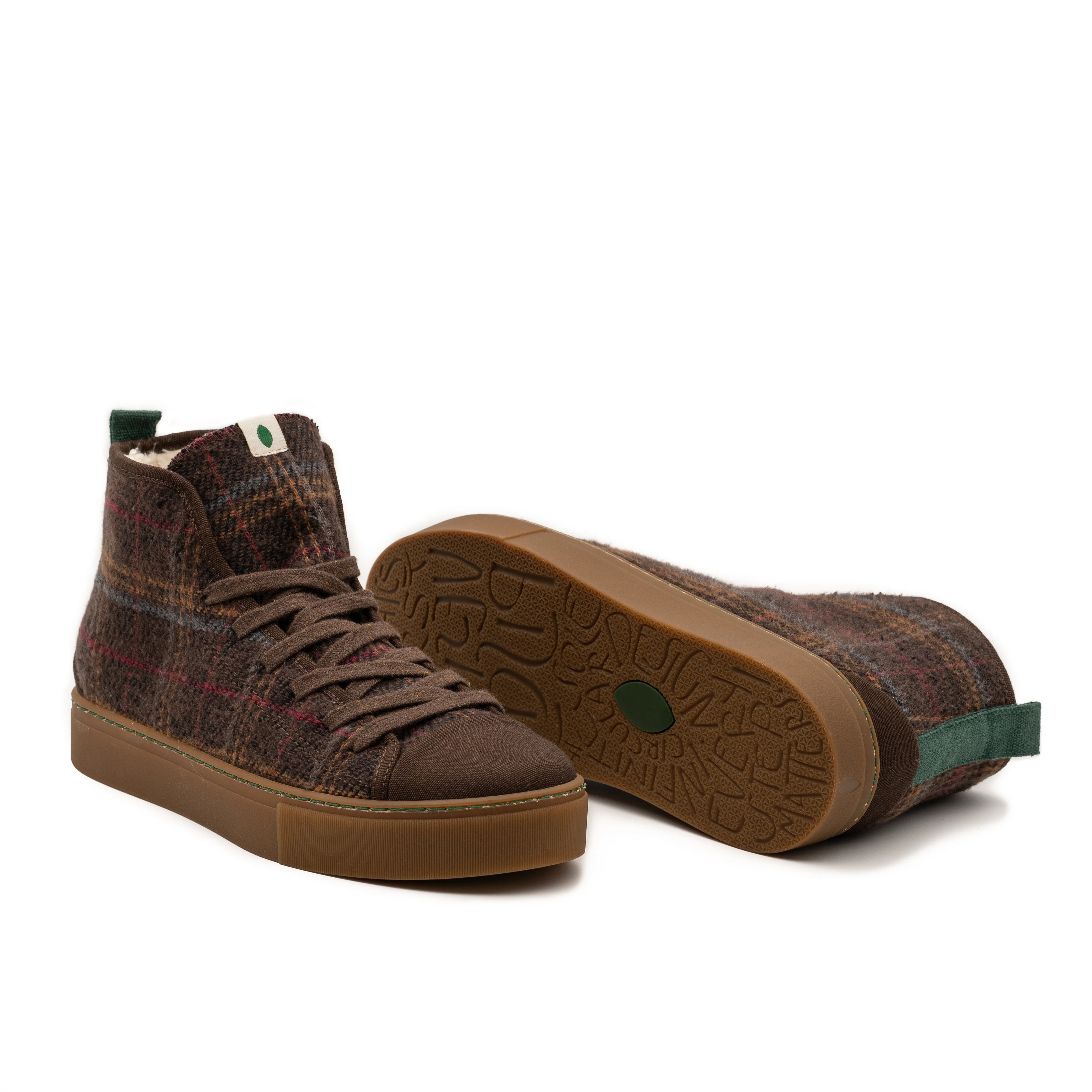Vegan bootie brown scottish PHO002 - Image 2