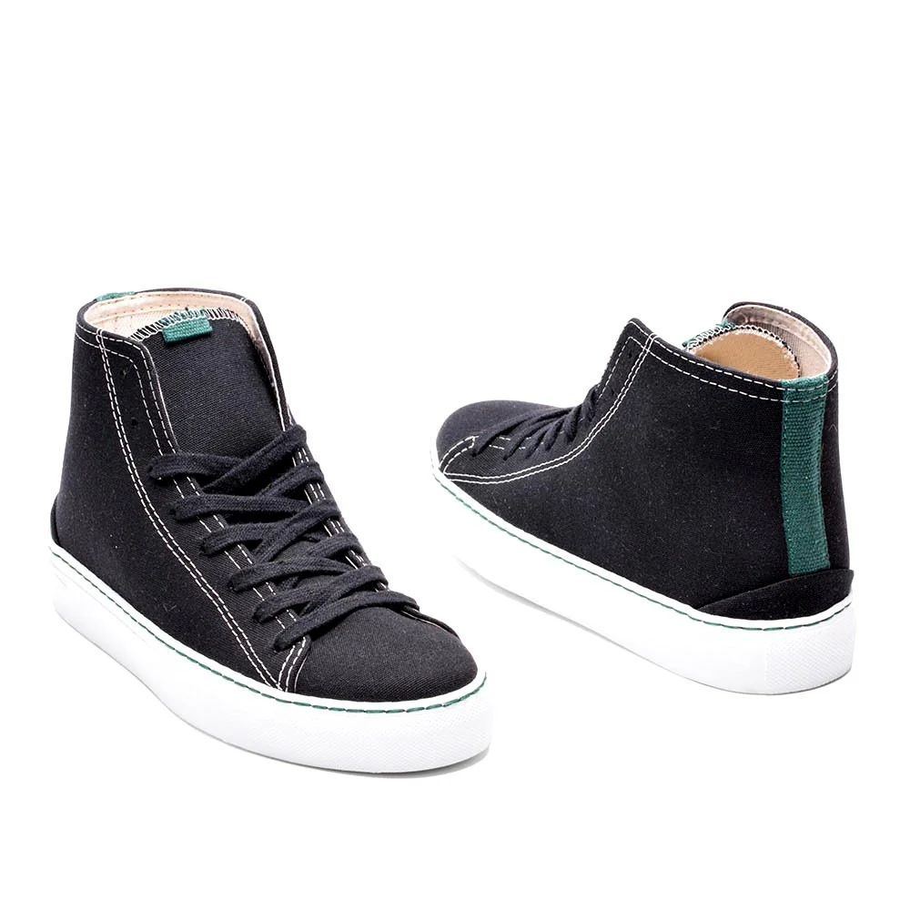 Vegan bootie black LOU001 - Image 2
