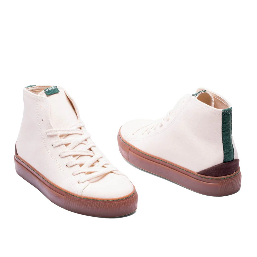 Vegan bootie white LOU003 - Image 2