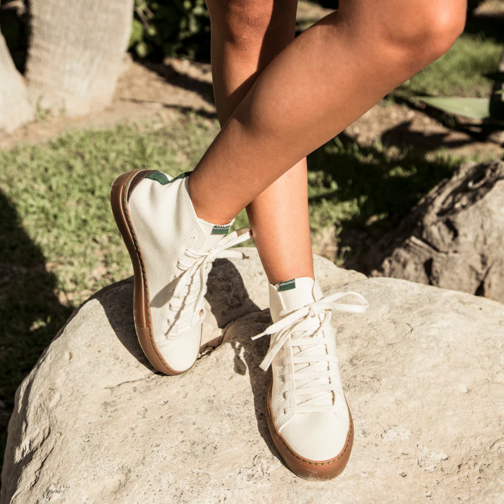 Vegan bootie white LOU003 - Image 3