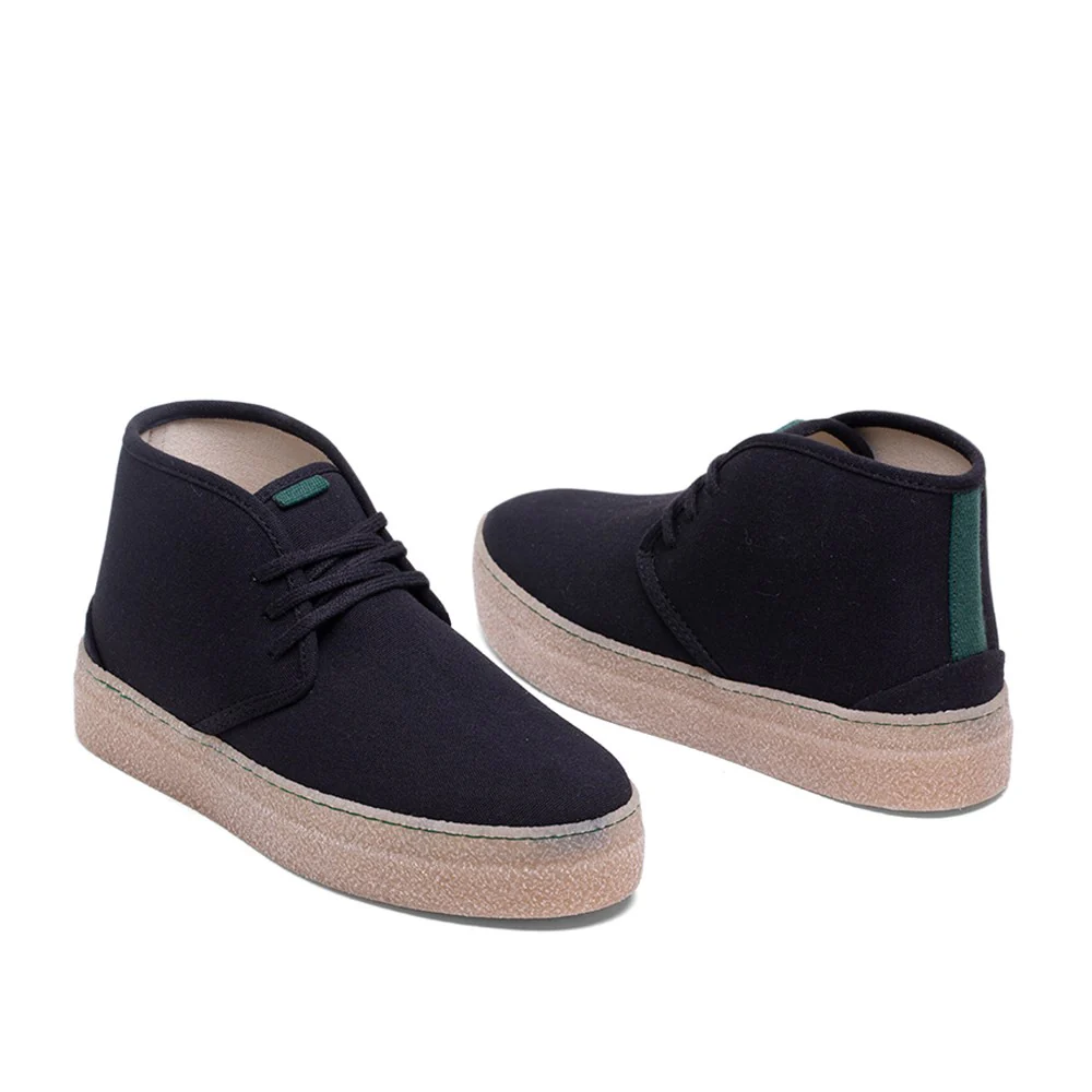 Vegan bootie black VAN001 - Image 2