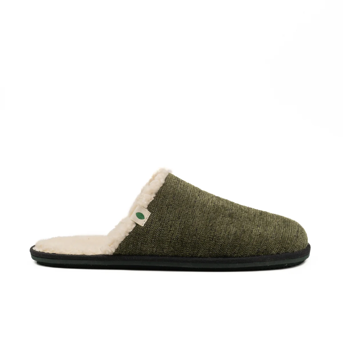 Vegan home slipper green SAW009 - Image 3