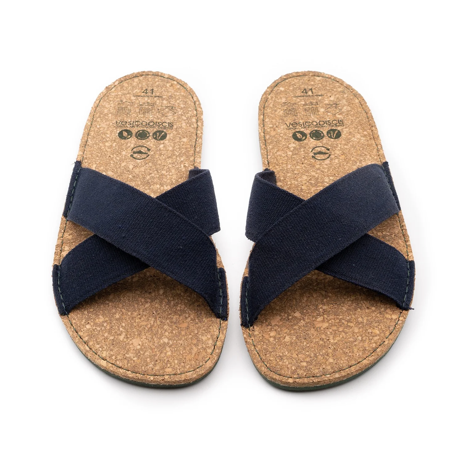 Vegan sandal marine SRI003 - Image 2
