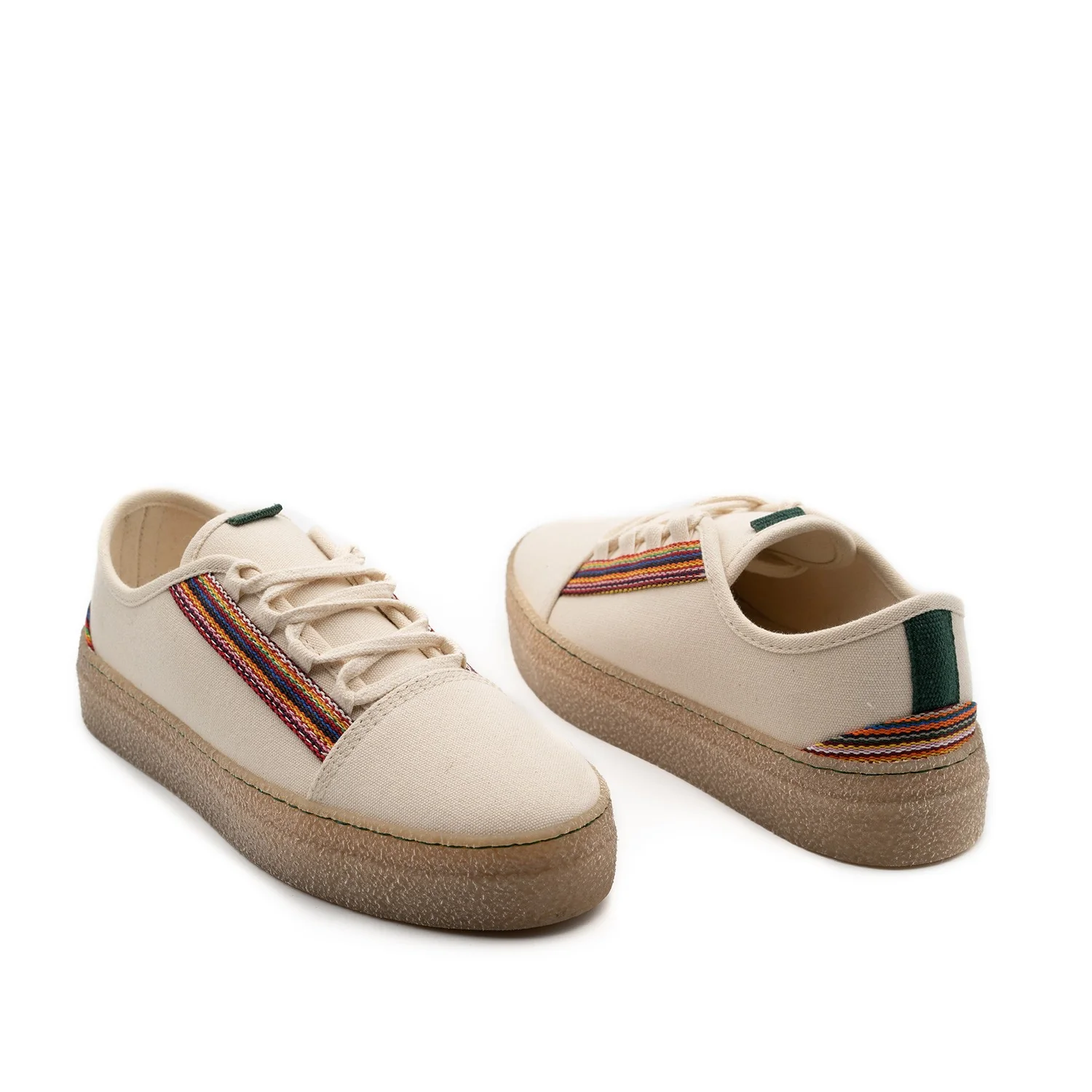 Vegan shoe white shanti CAR001 - Image 3